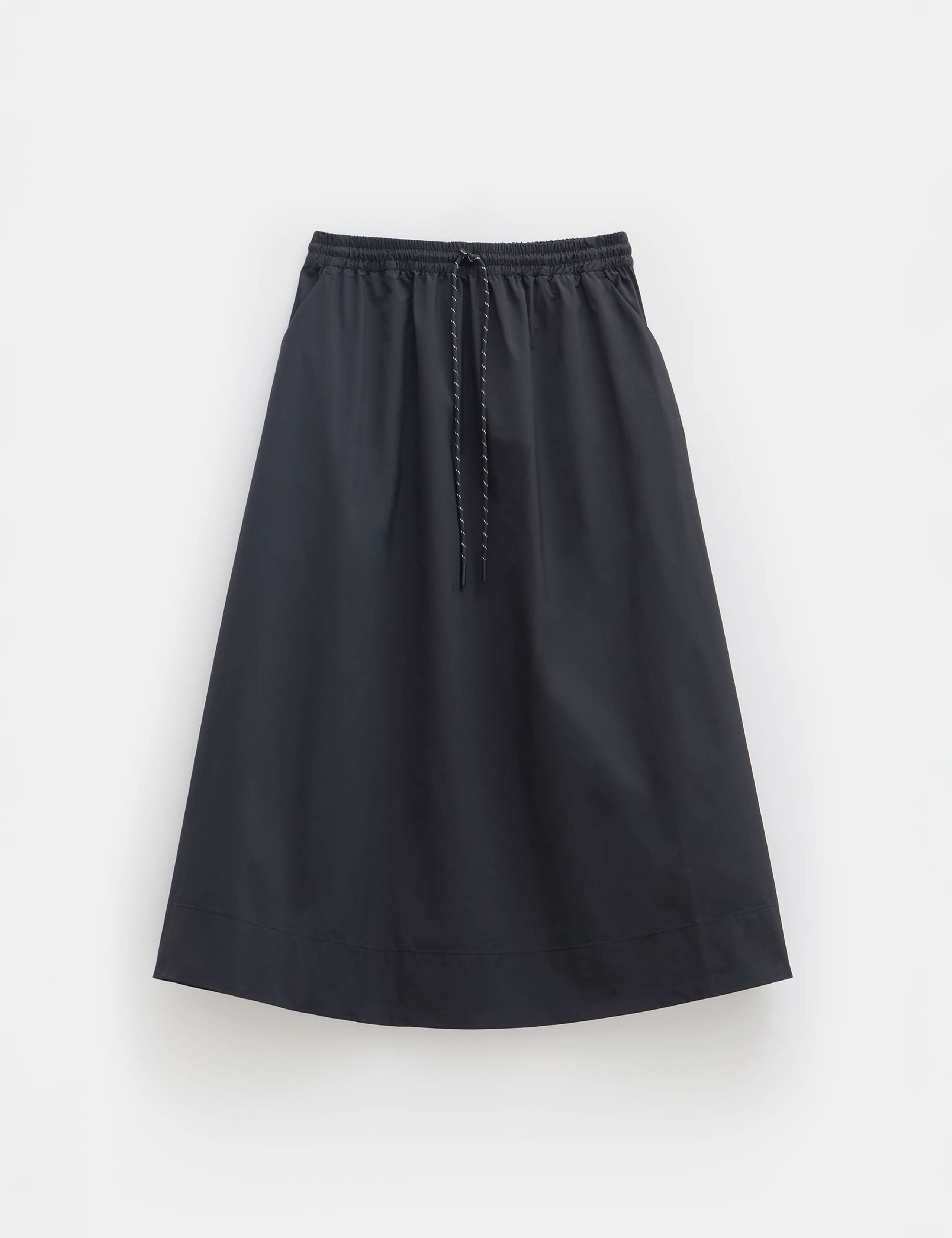 Pull On Drawstring Midi Skirt 2 of 5