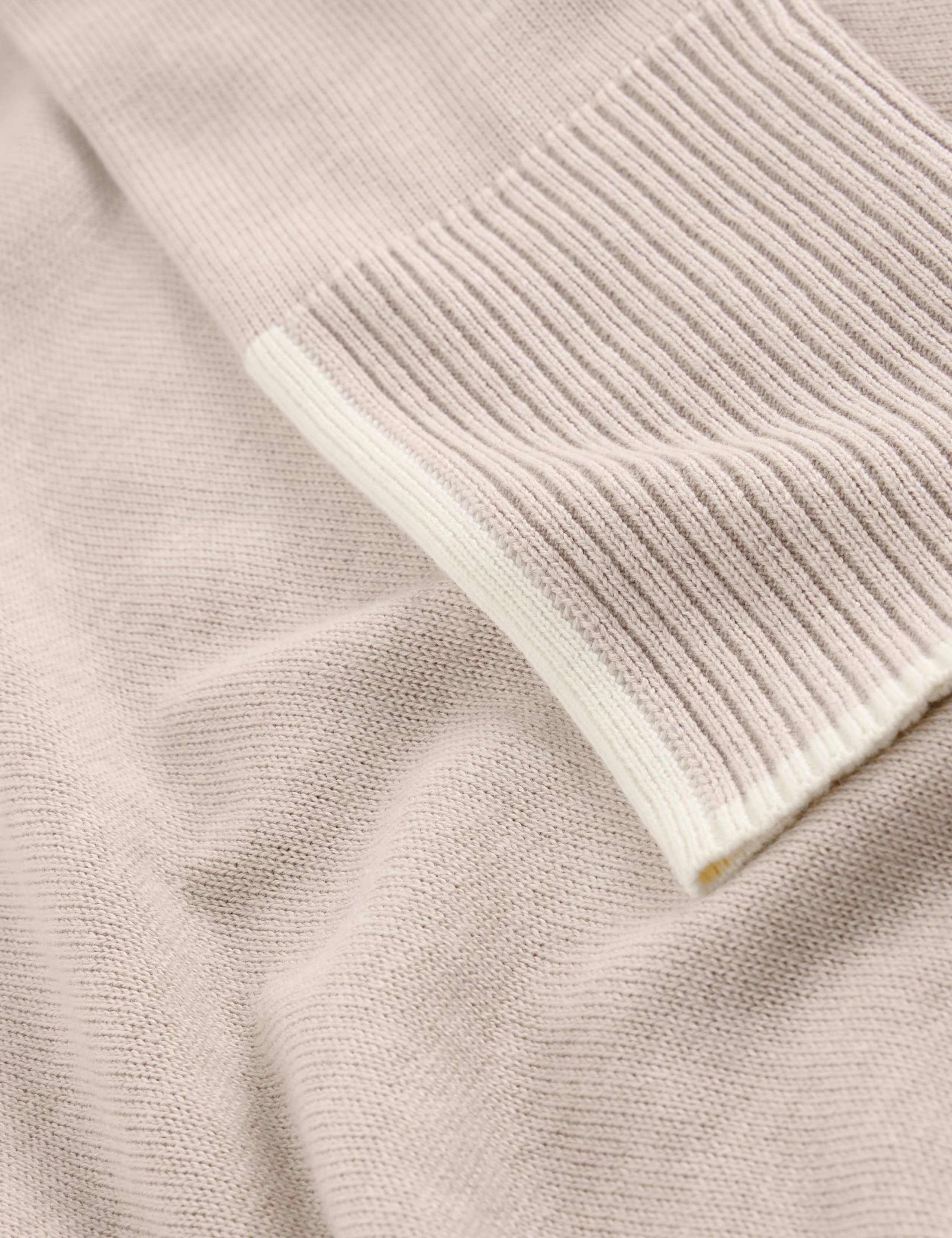 Cotton Modal Blend Crew Neck Jumper 5 of 6