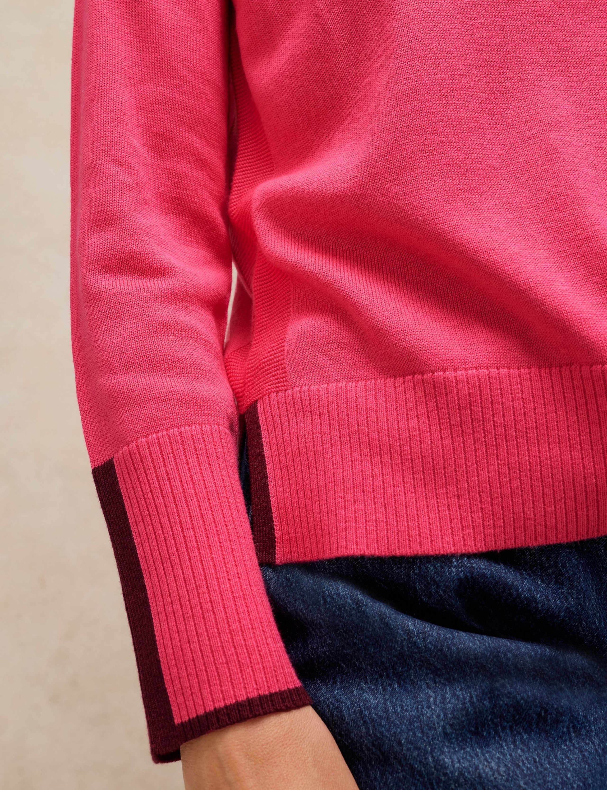 Cotton Rich Crew Neck Jumper 5 of 6