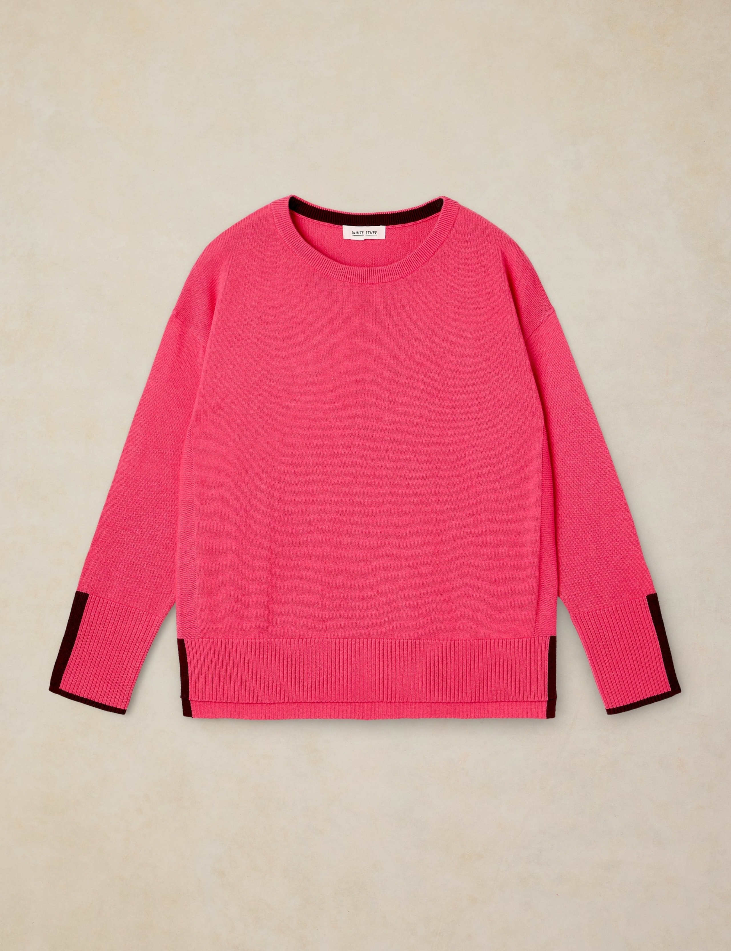 Cotton Rich Crew Neck Jumper 2 of 6