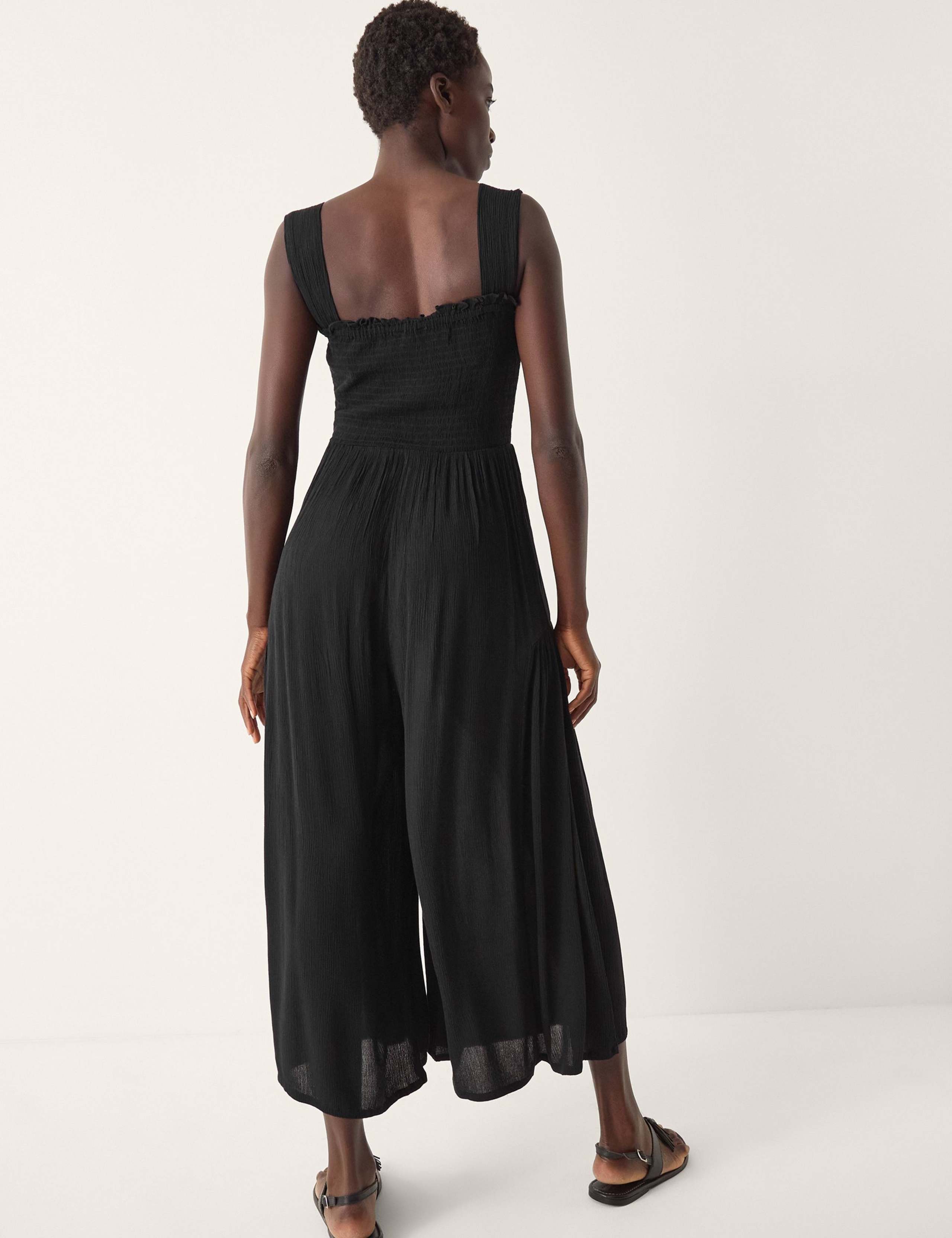 Embroidered Sleeveless Jumpsuit 3 of 4