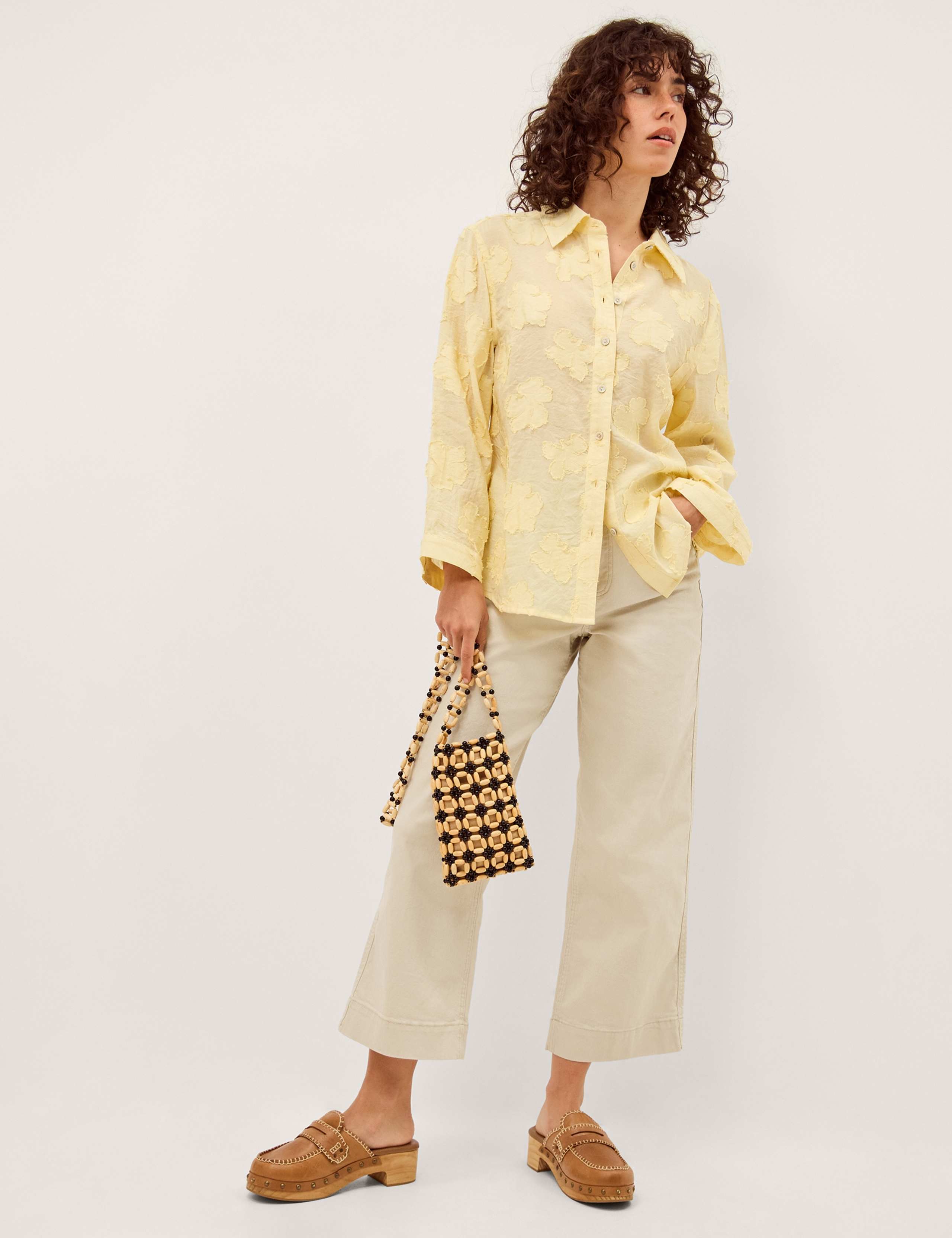 Cotton Blend Jacquard Shirt 3 of 5