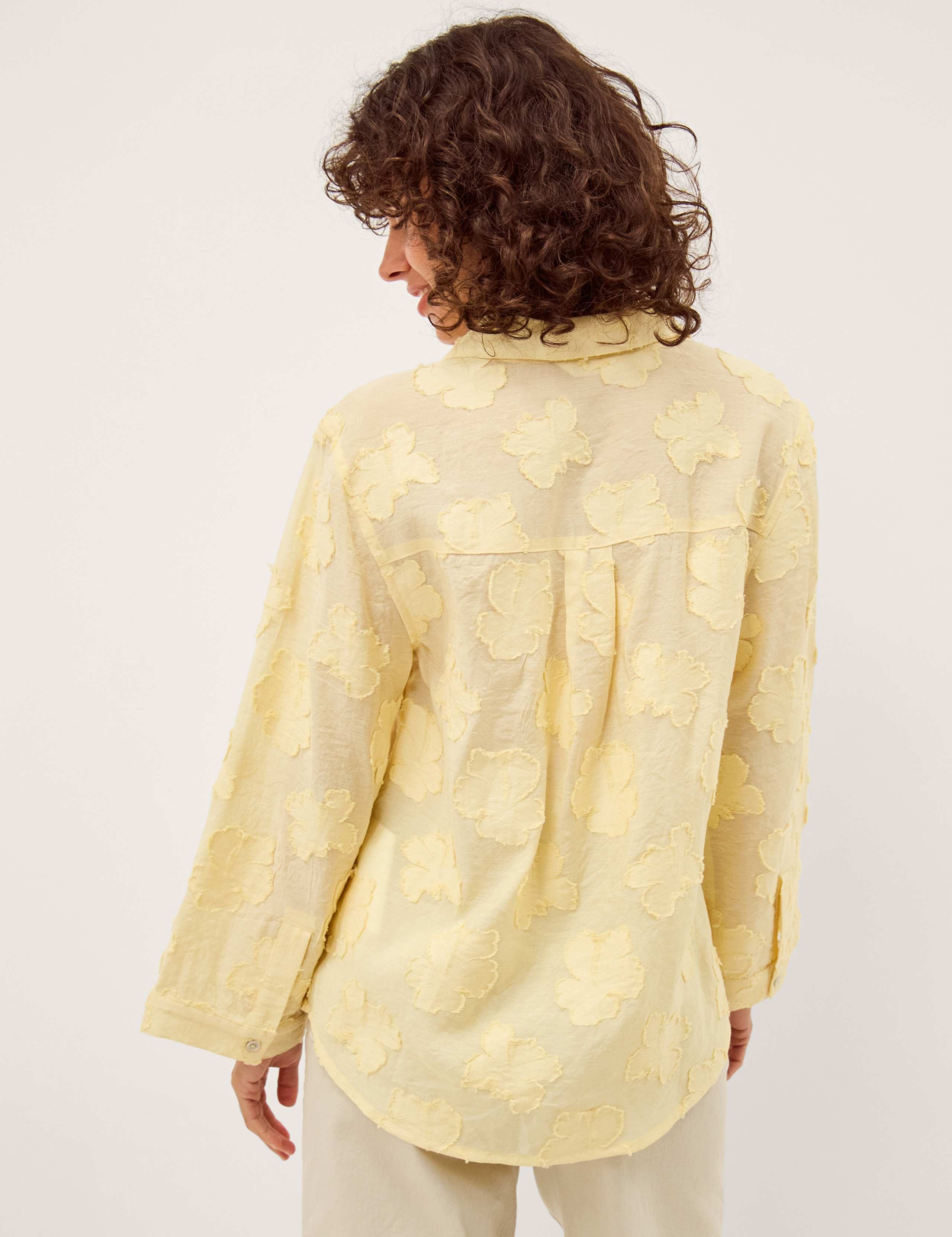 Cotton Blend Jacquard Shirt 4 of 5