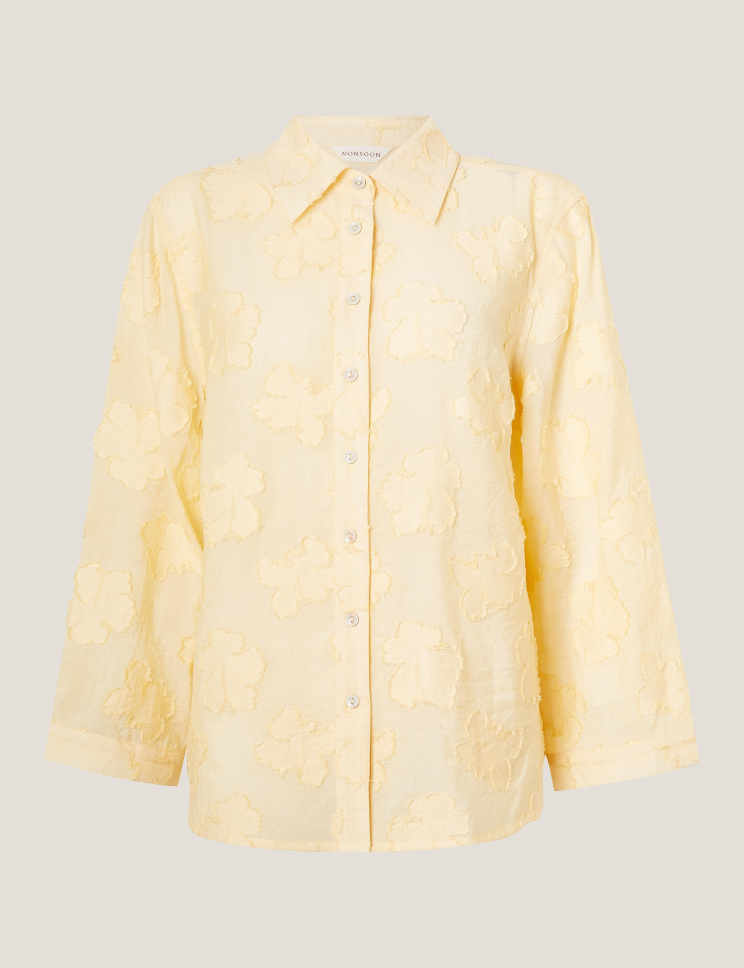 Cotton Blend Jacquard Shirt 2 of 5