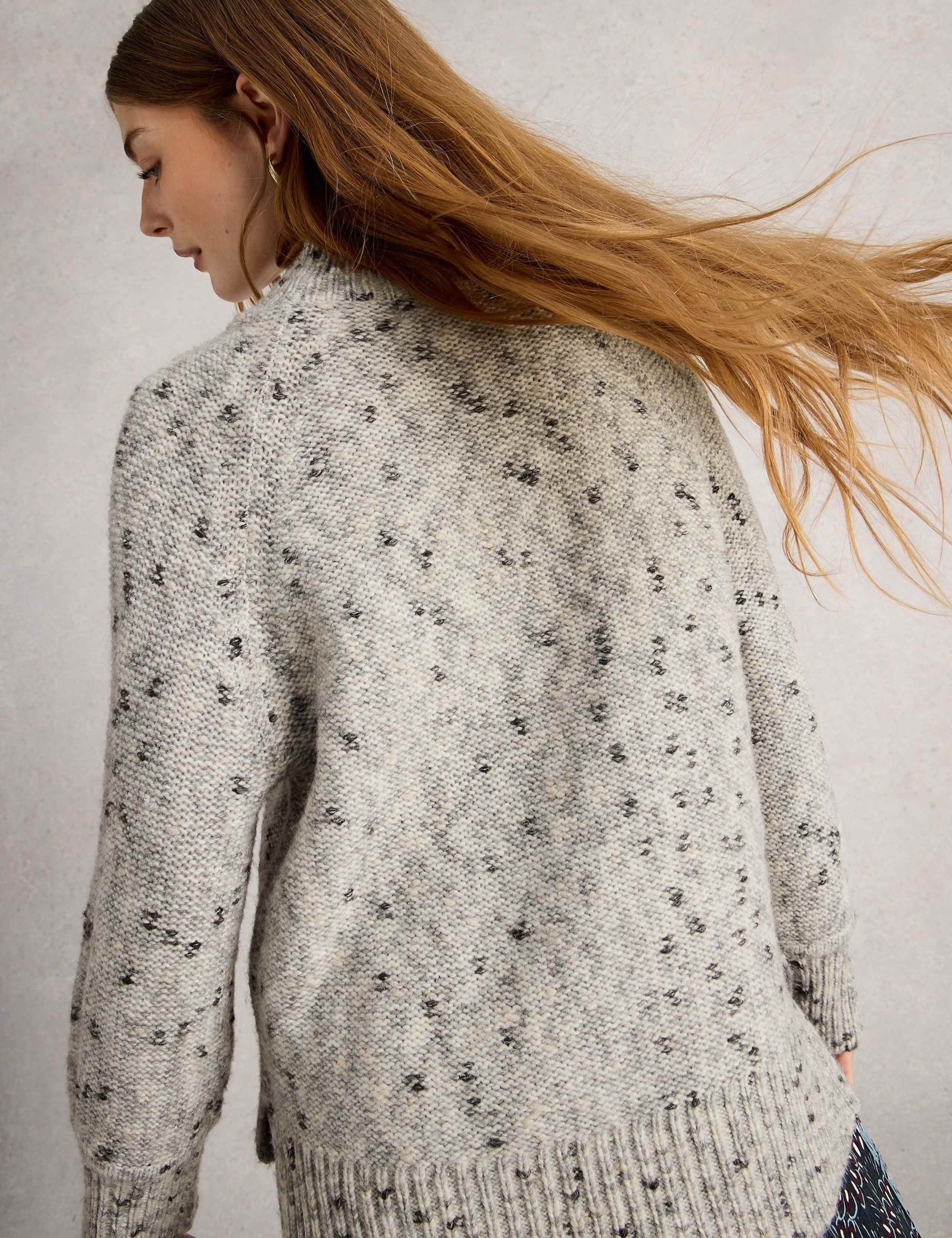 Funnel Neck Jumper with Wool 4 of 6