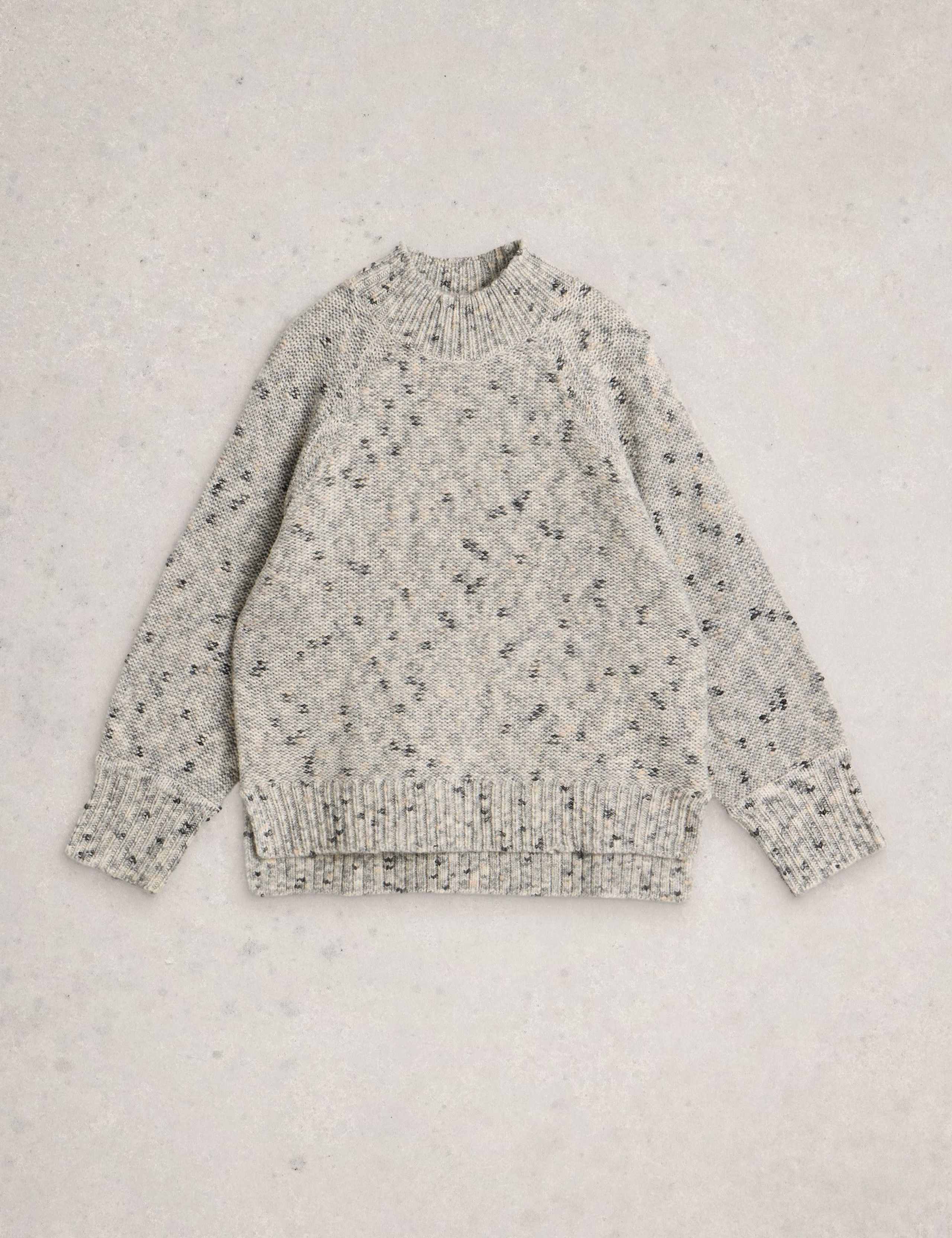 Funnel Neck Jumper with Wool 2 of 6