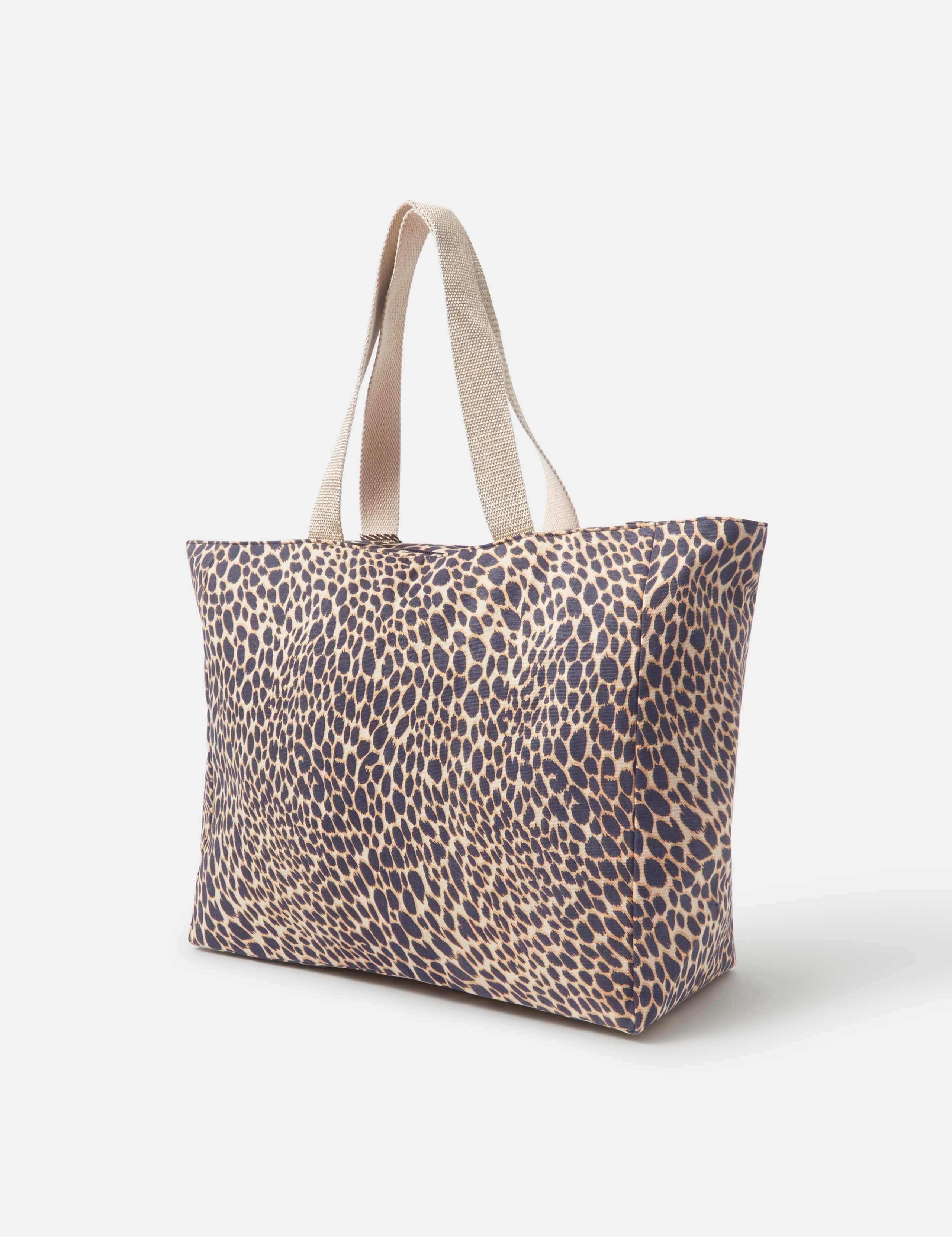 Leopard Print Beach Bag 2 of 4