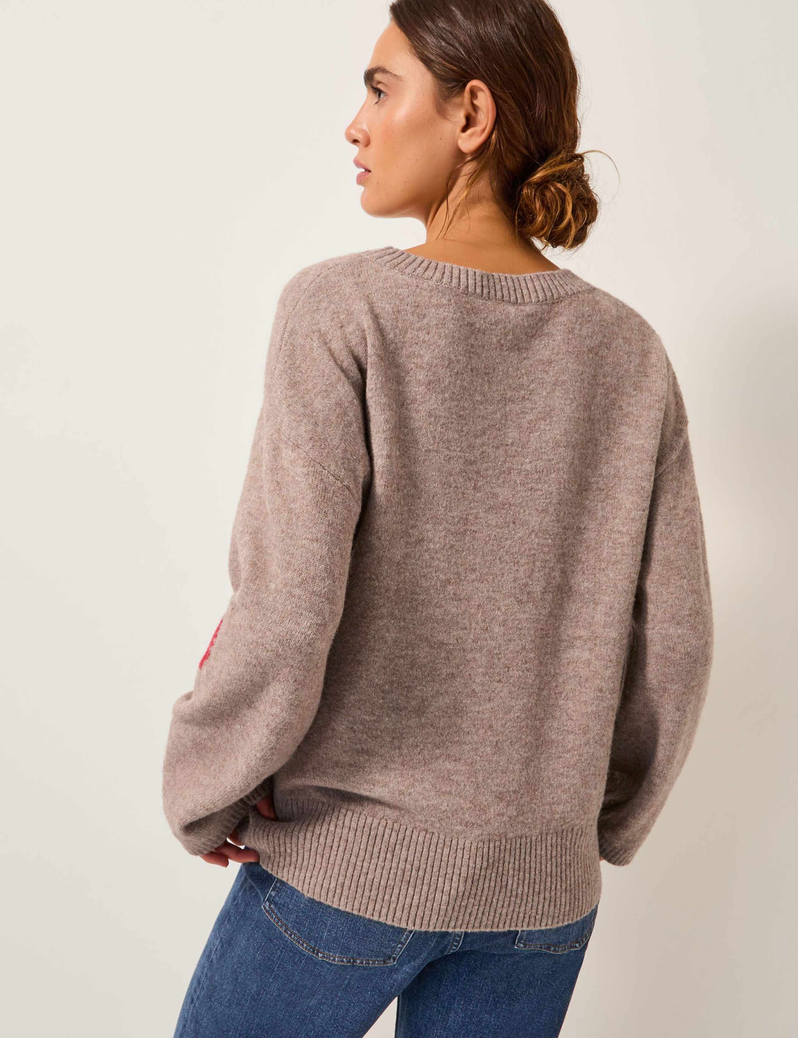 Floral Crew Neck Jumper 3 of 5