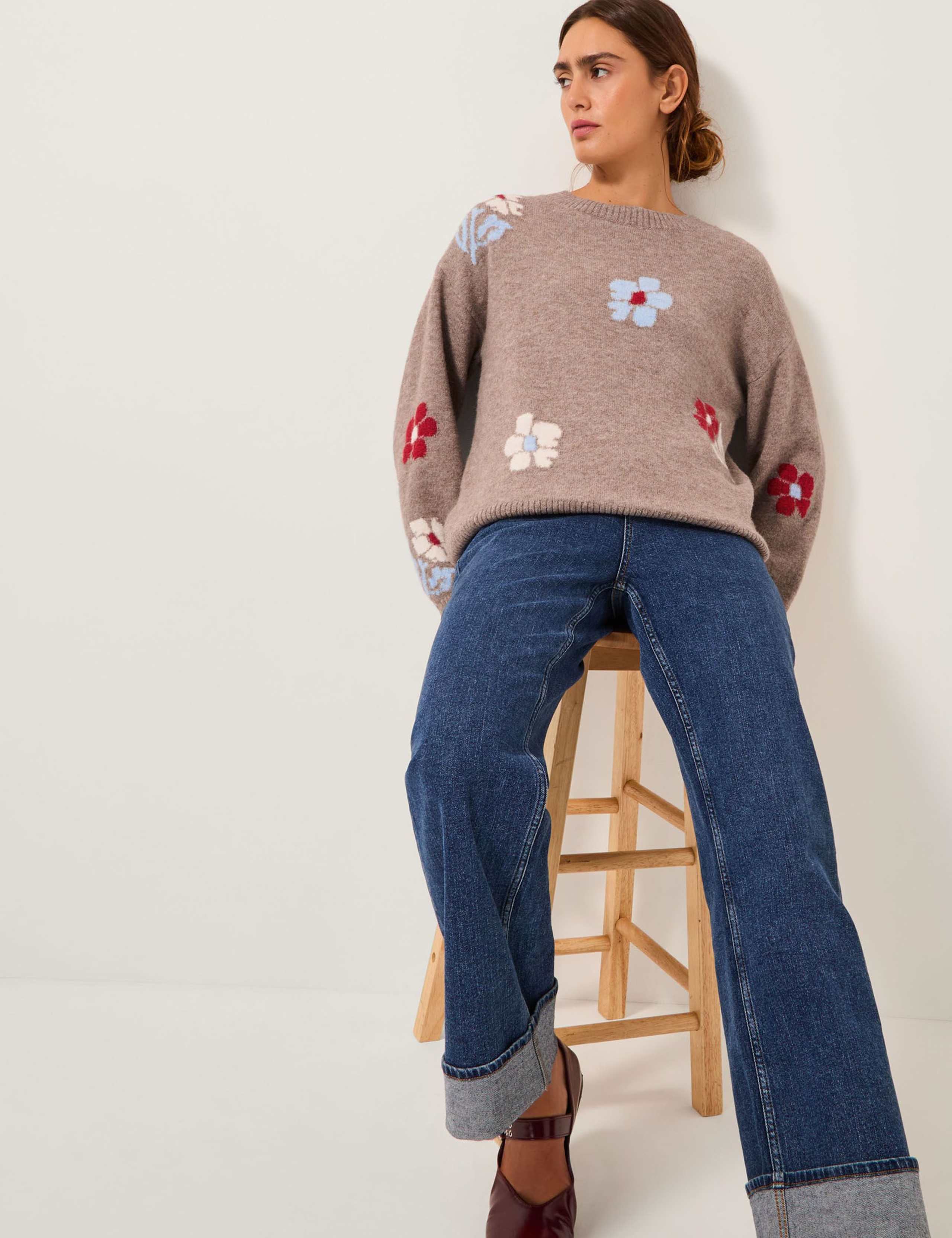 Floral Crew Neck Jumper 5 of 5