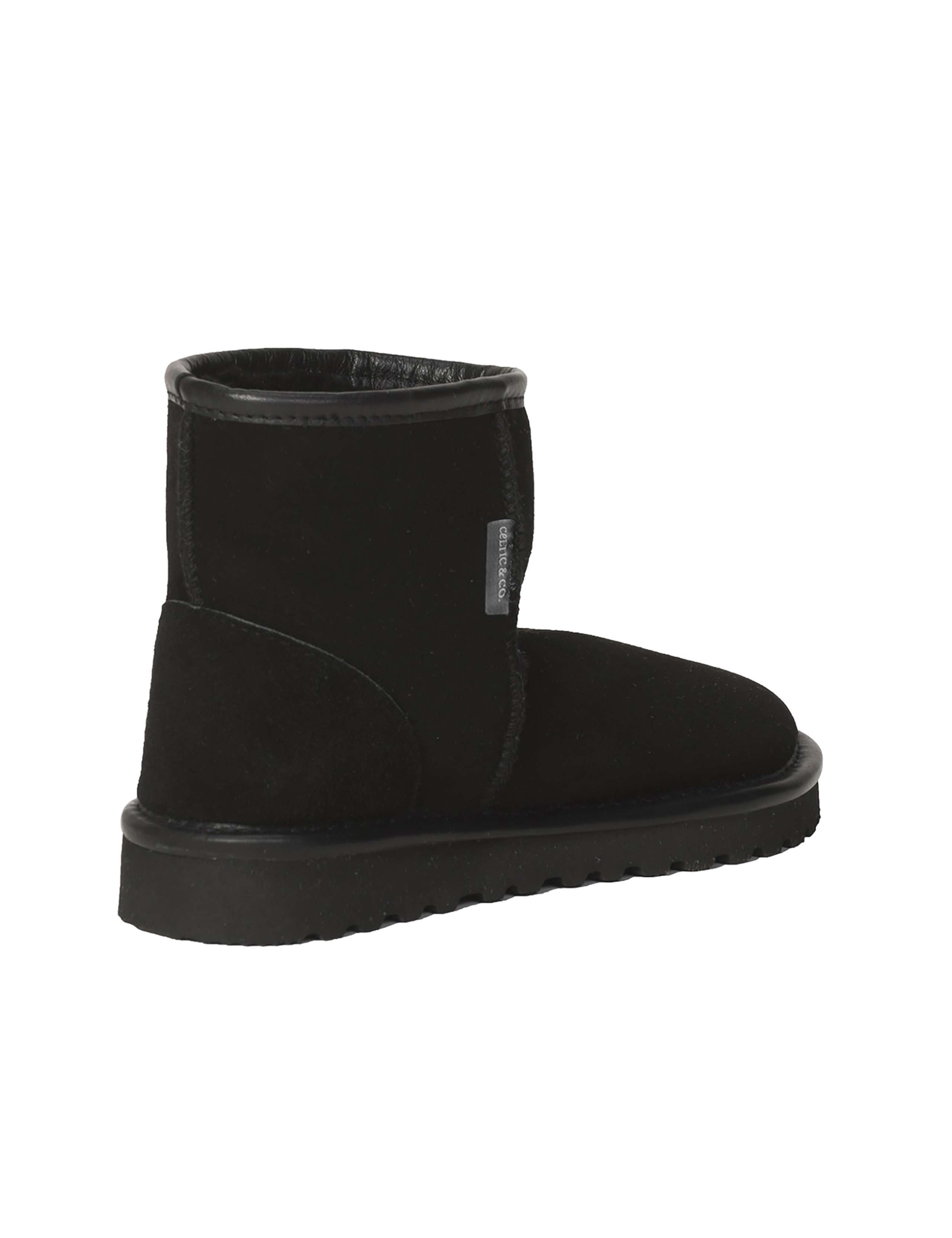 Sheepskin Flat Ankle Boots 4 of 4