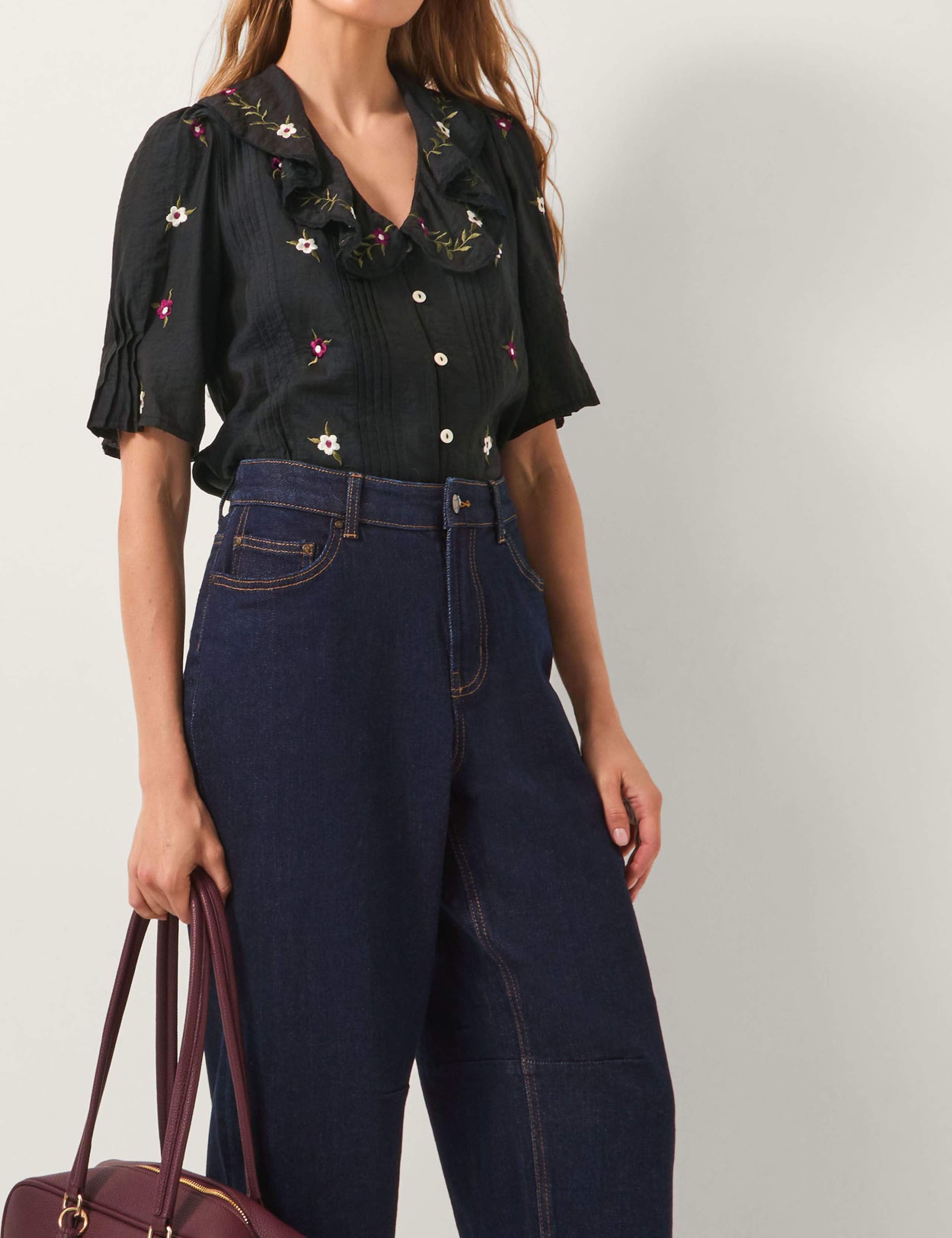 Embroidered Collared Shirt 4 of 5