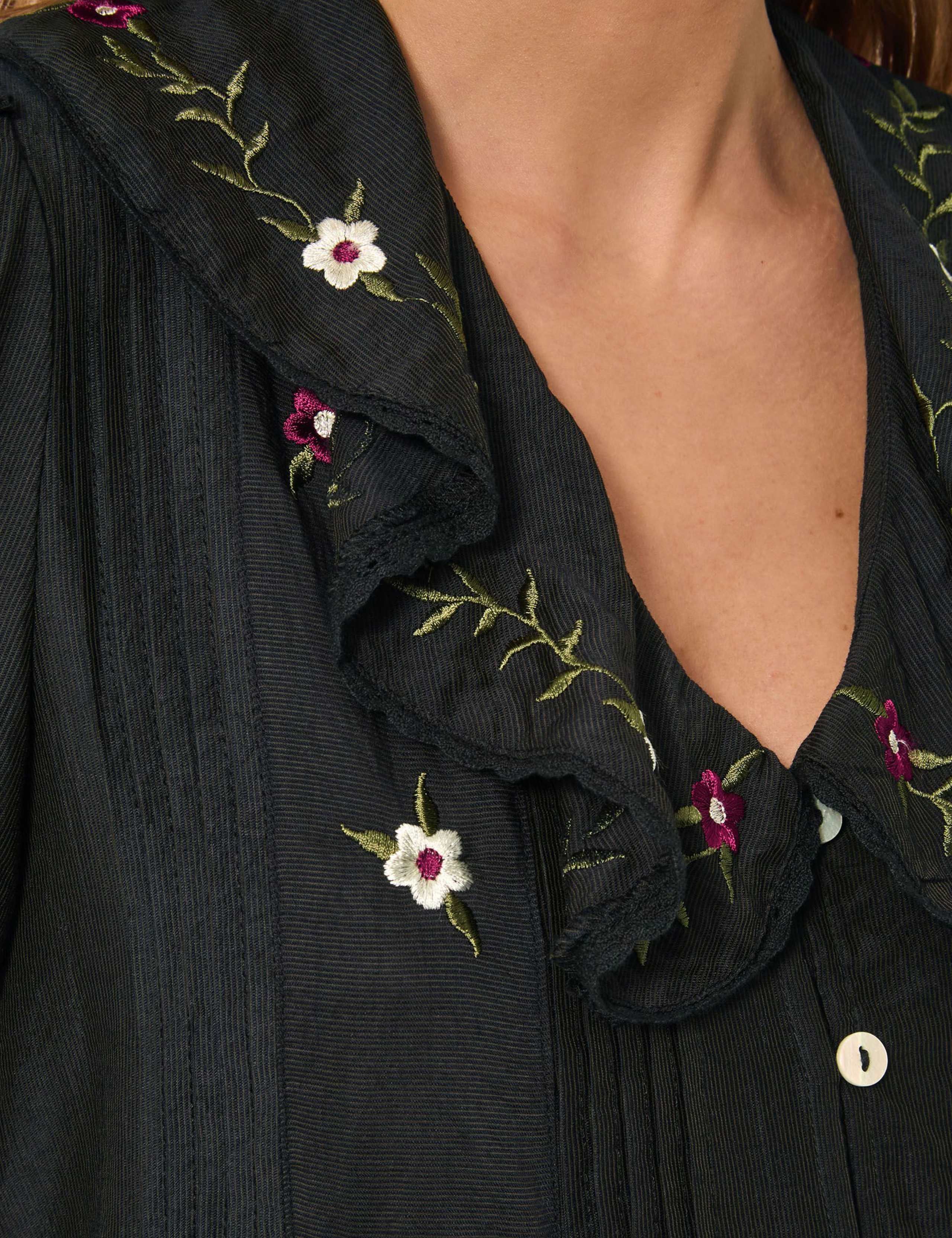 Embroidered Collared Shirt 5 of 5
