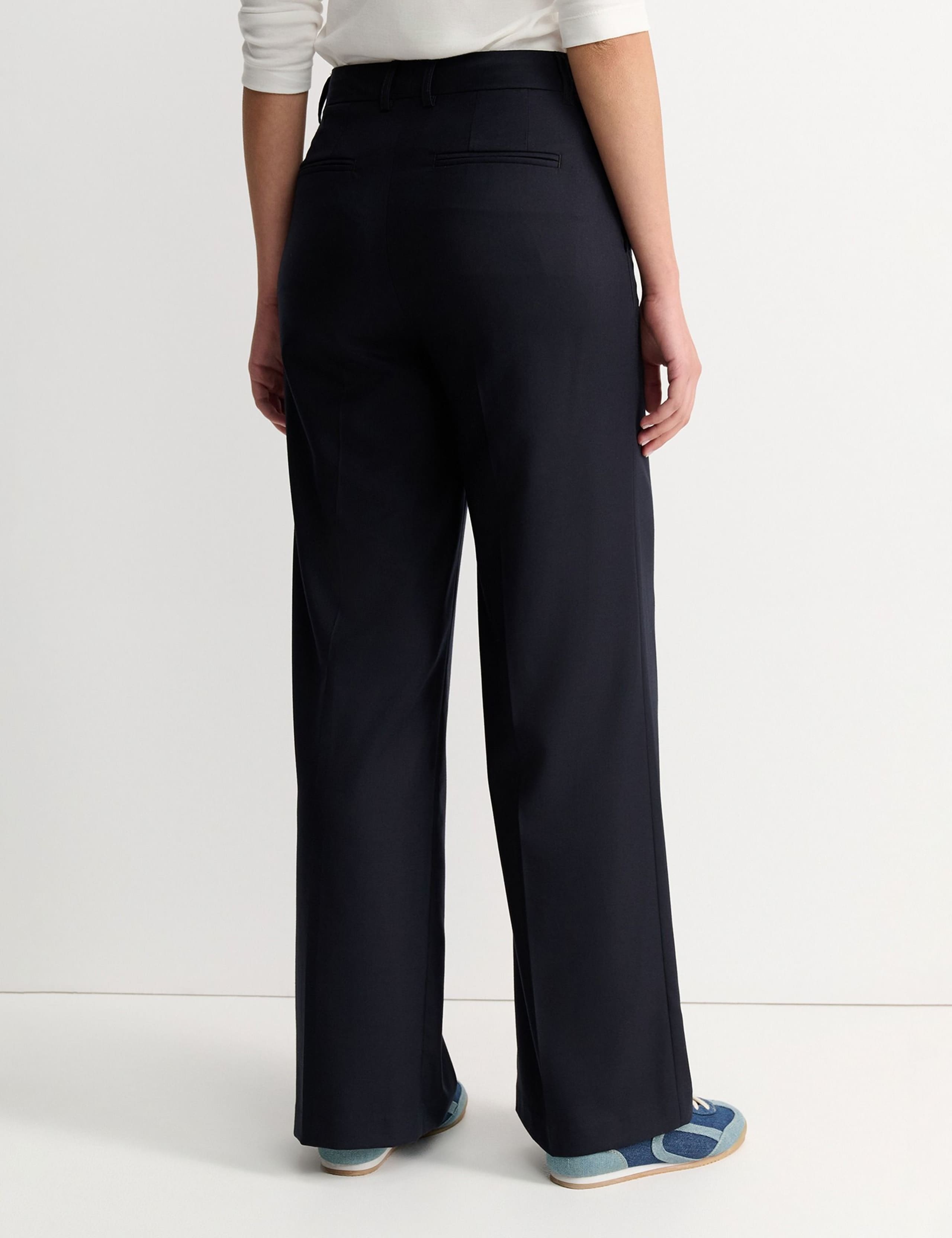 Wool Blend Wide Leg Trousers 5 of 5