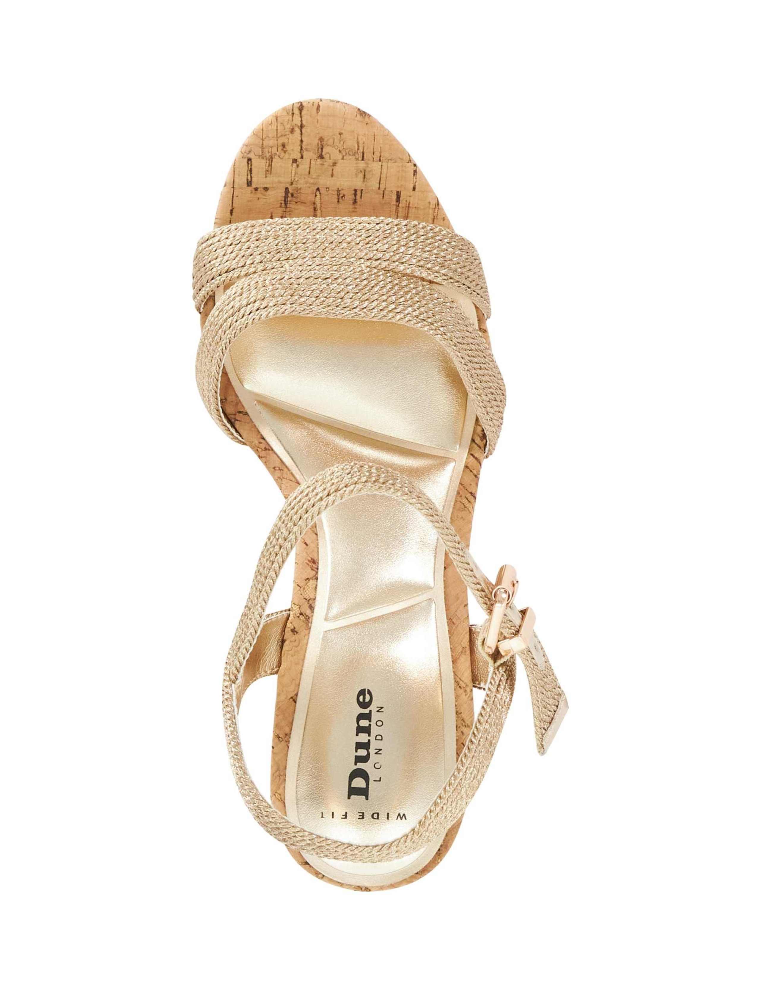 Wide Fit Buckle Wedge Sandals 2 of 5