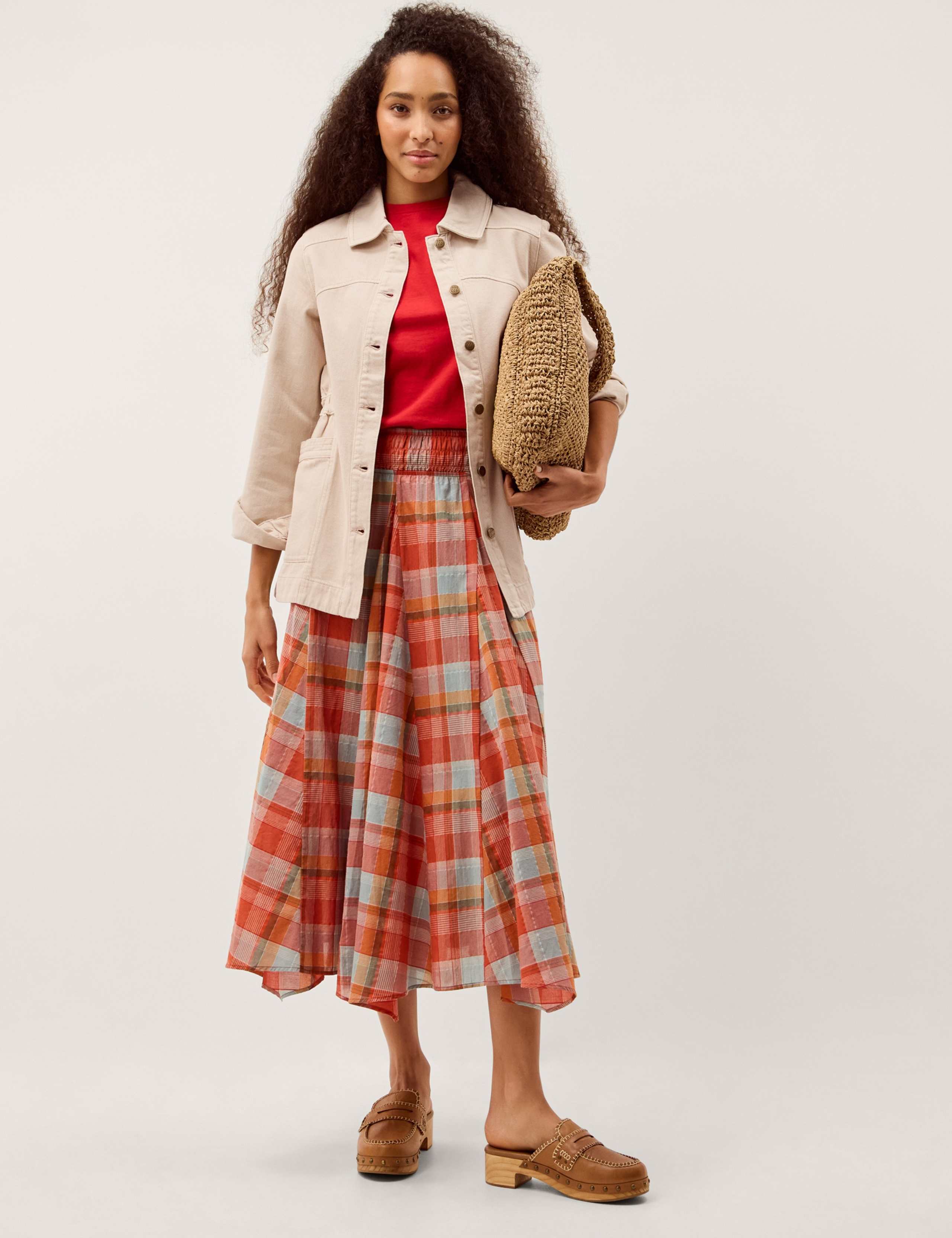 Denim Longline Jacket 1 of 6