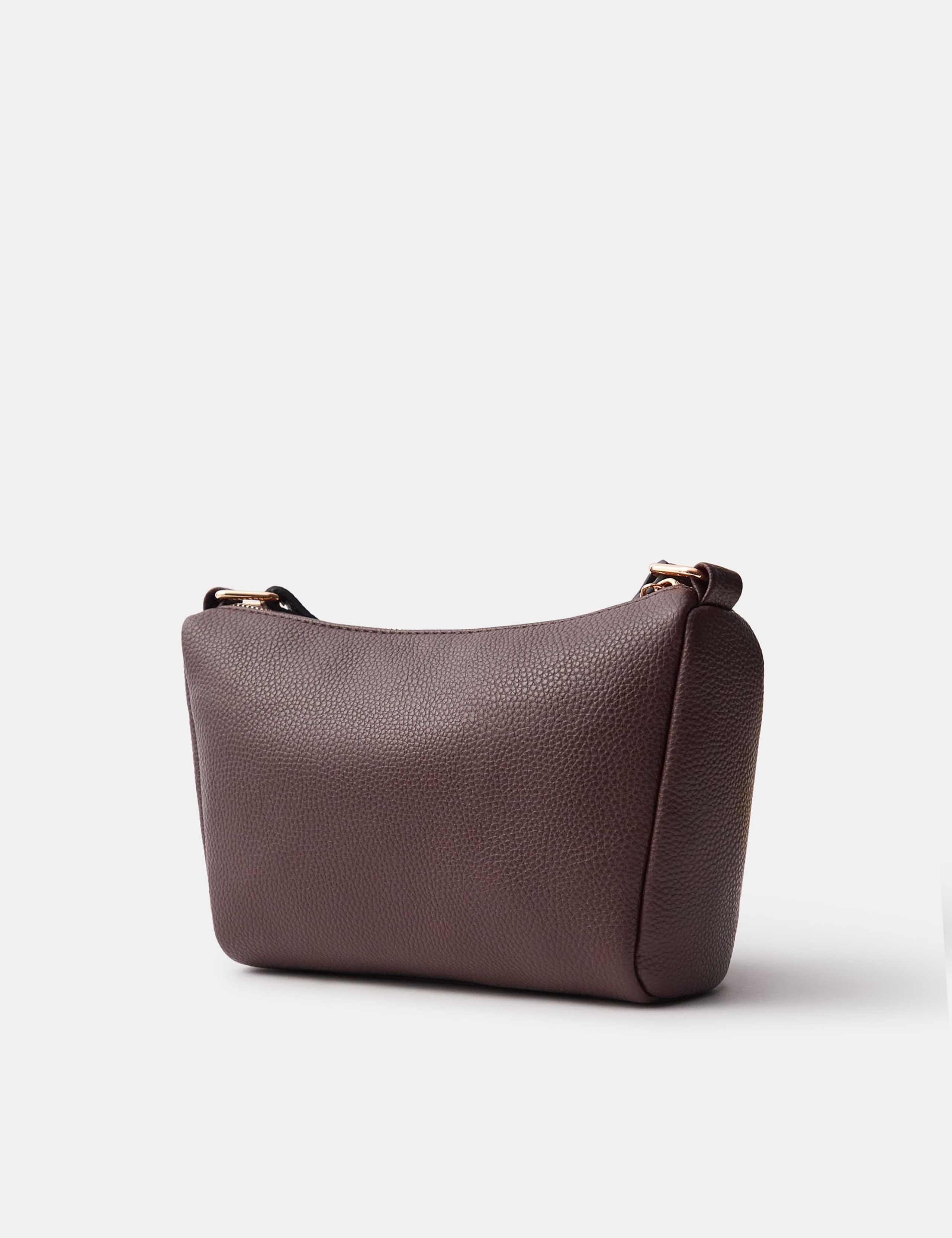 Faux Leather Cross Body Bag 2 of 5