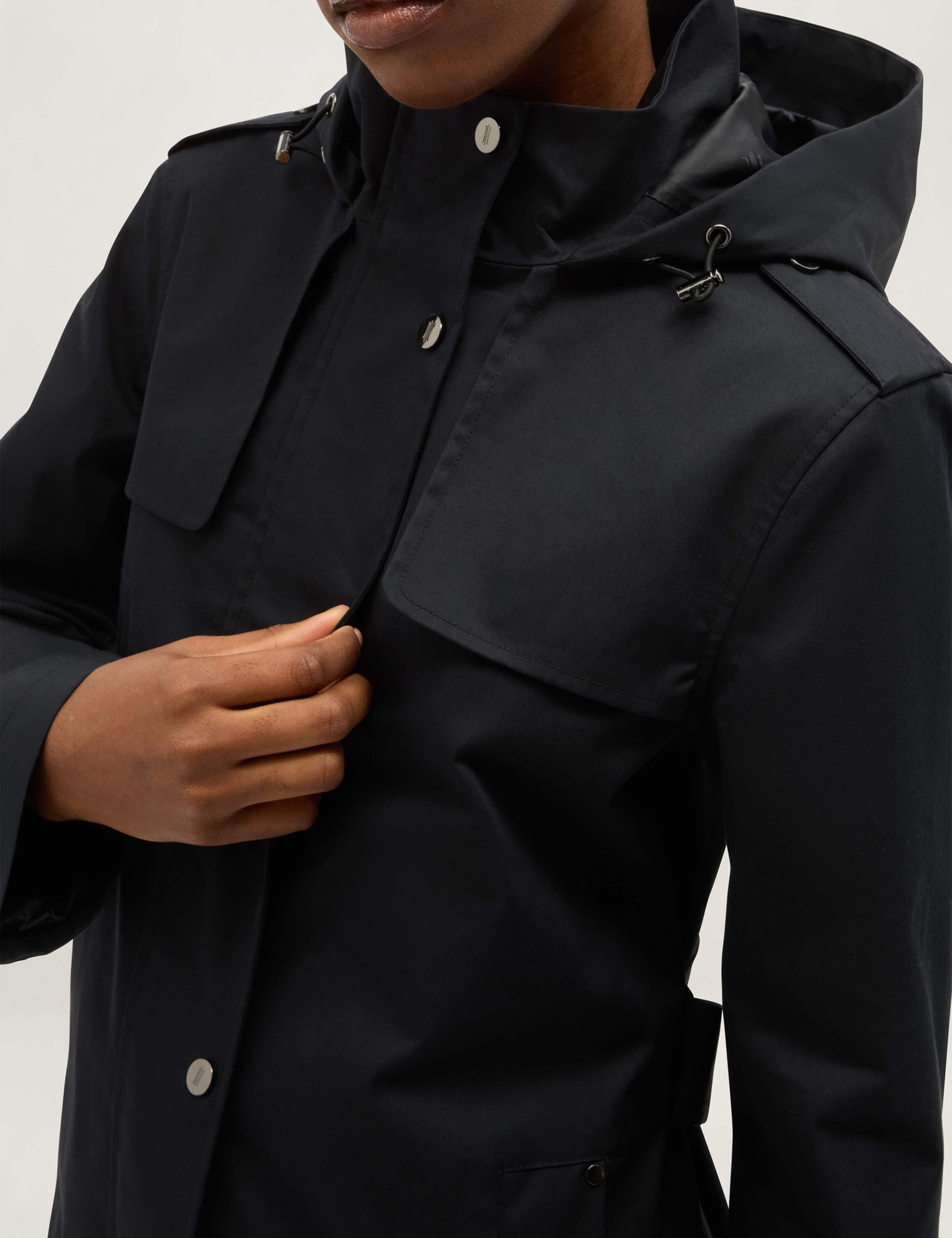 Cotton Rich Hooded Raincoat 3 of 6