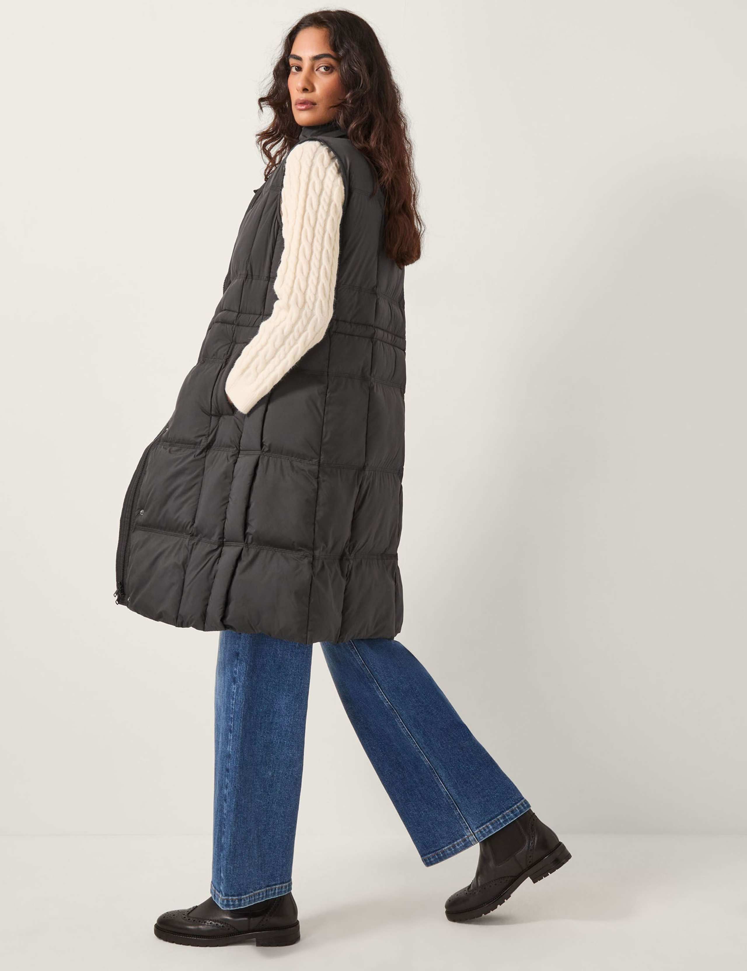 Padded Longline Gilet 3 of 5