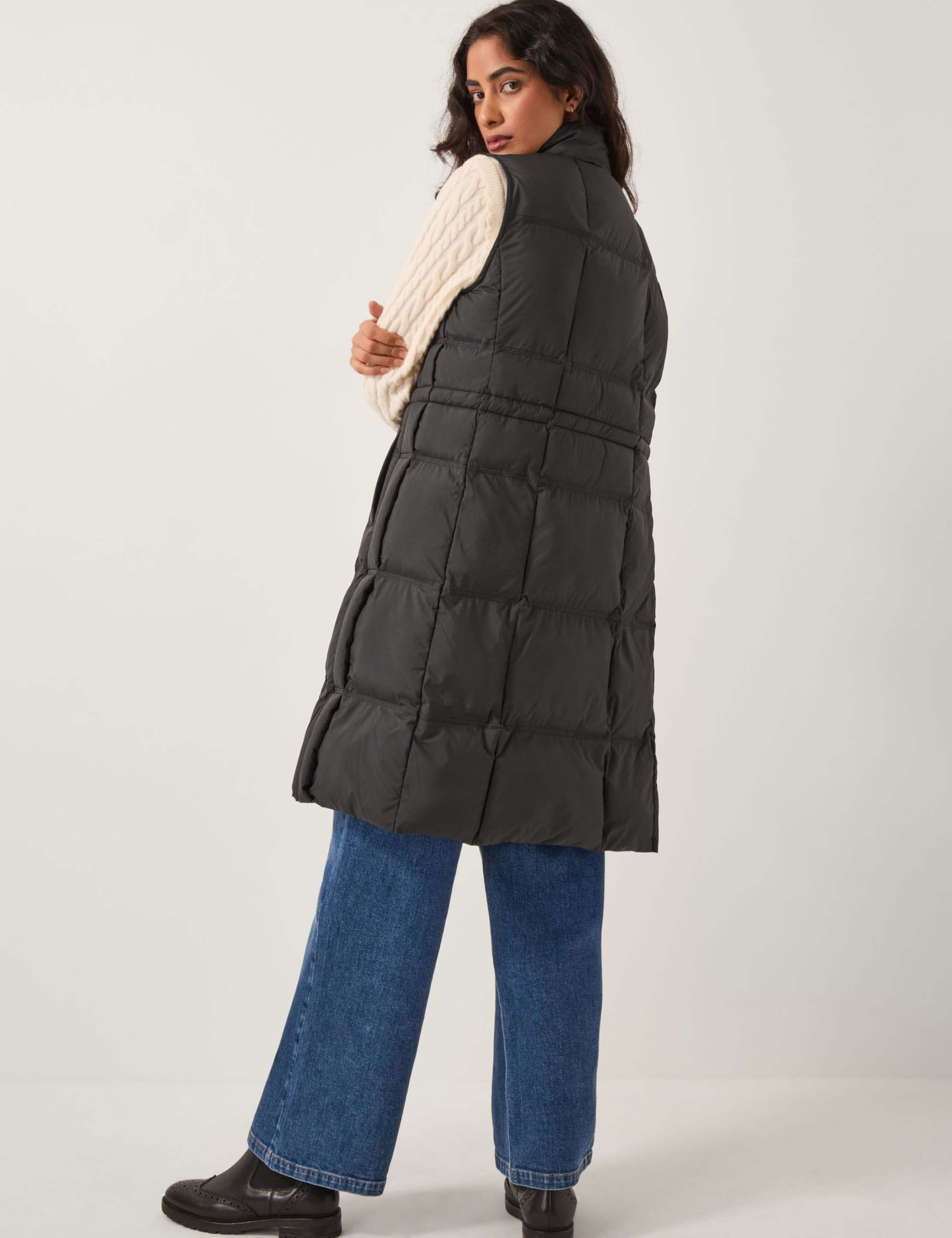 Padded Longline Gilet 5 of 5