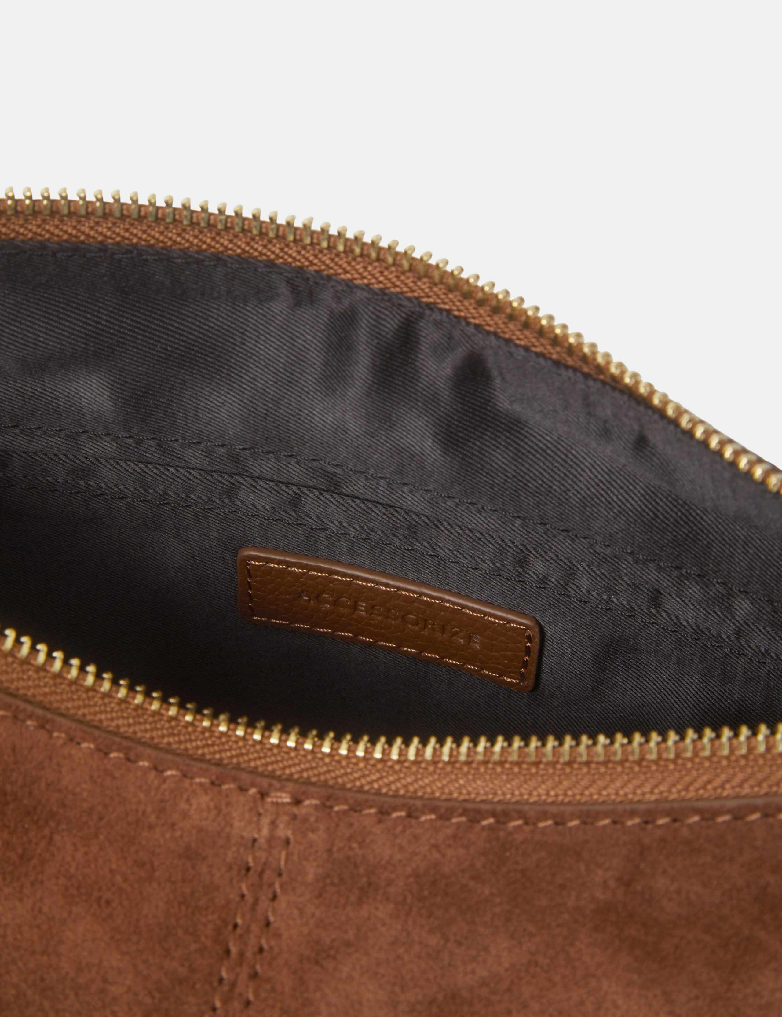 Suede Cross Body Bag 4 of 4