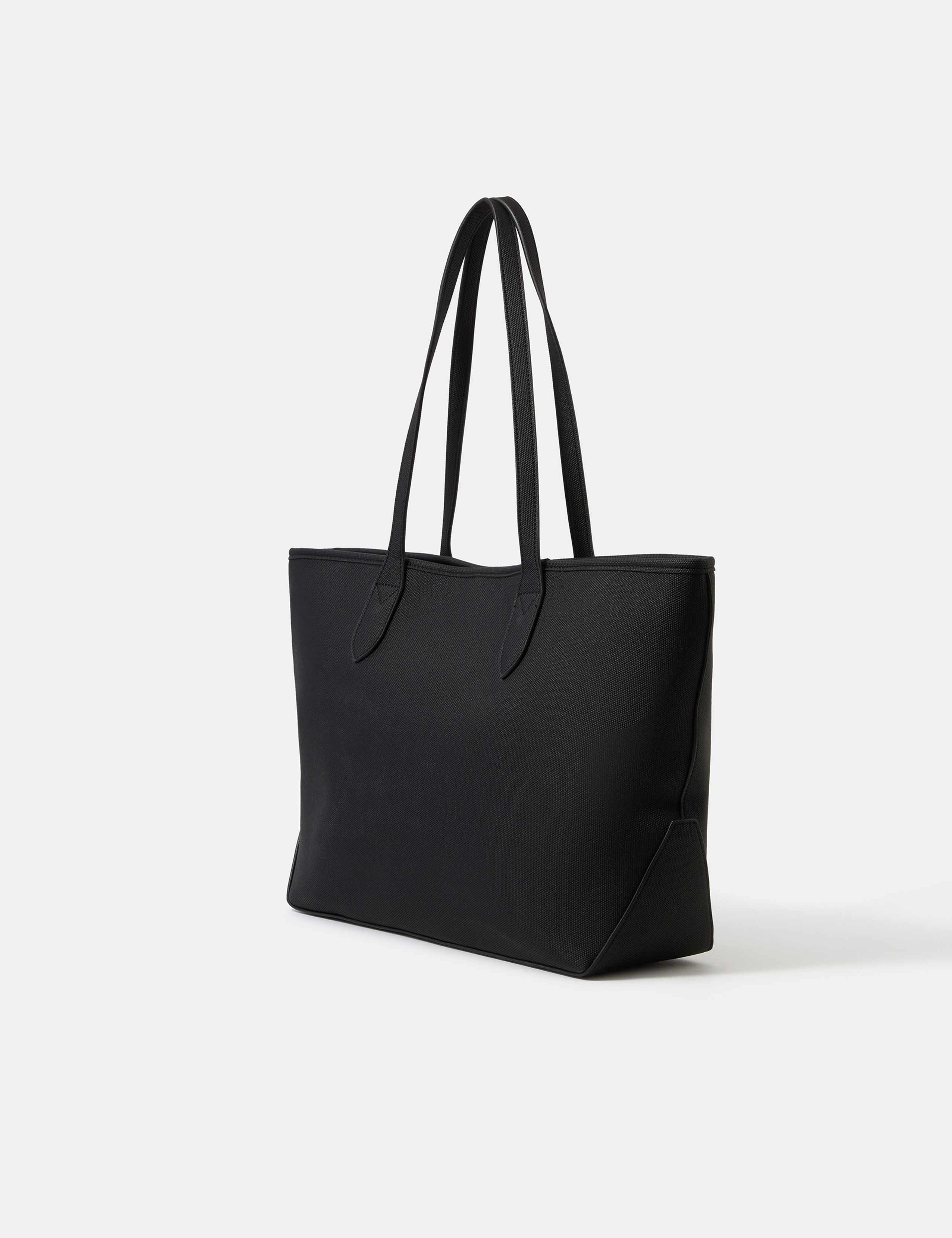 Faux Leather Tote Bag 2 of 5