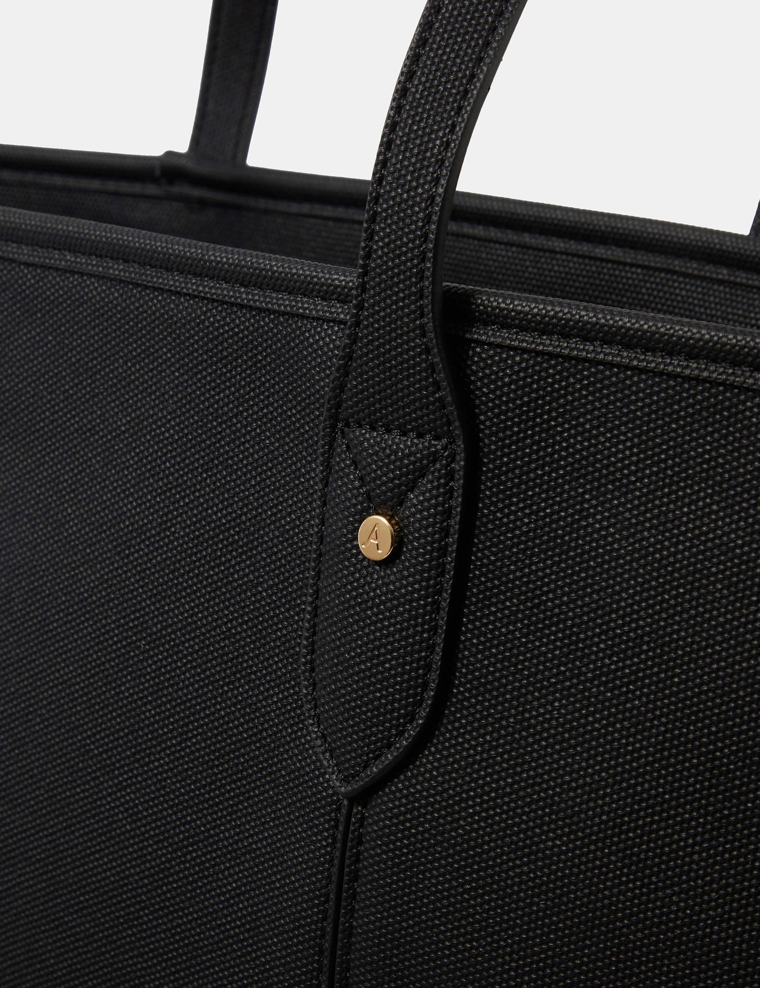 Faux Leather Tote Bag 5 of 5
