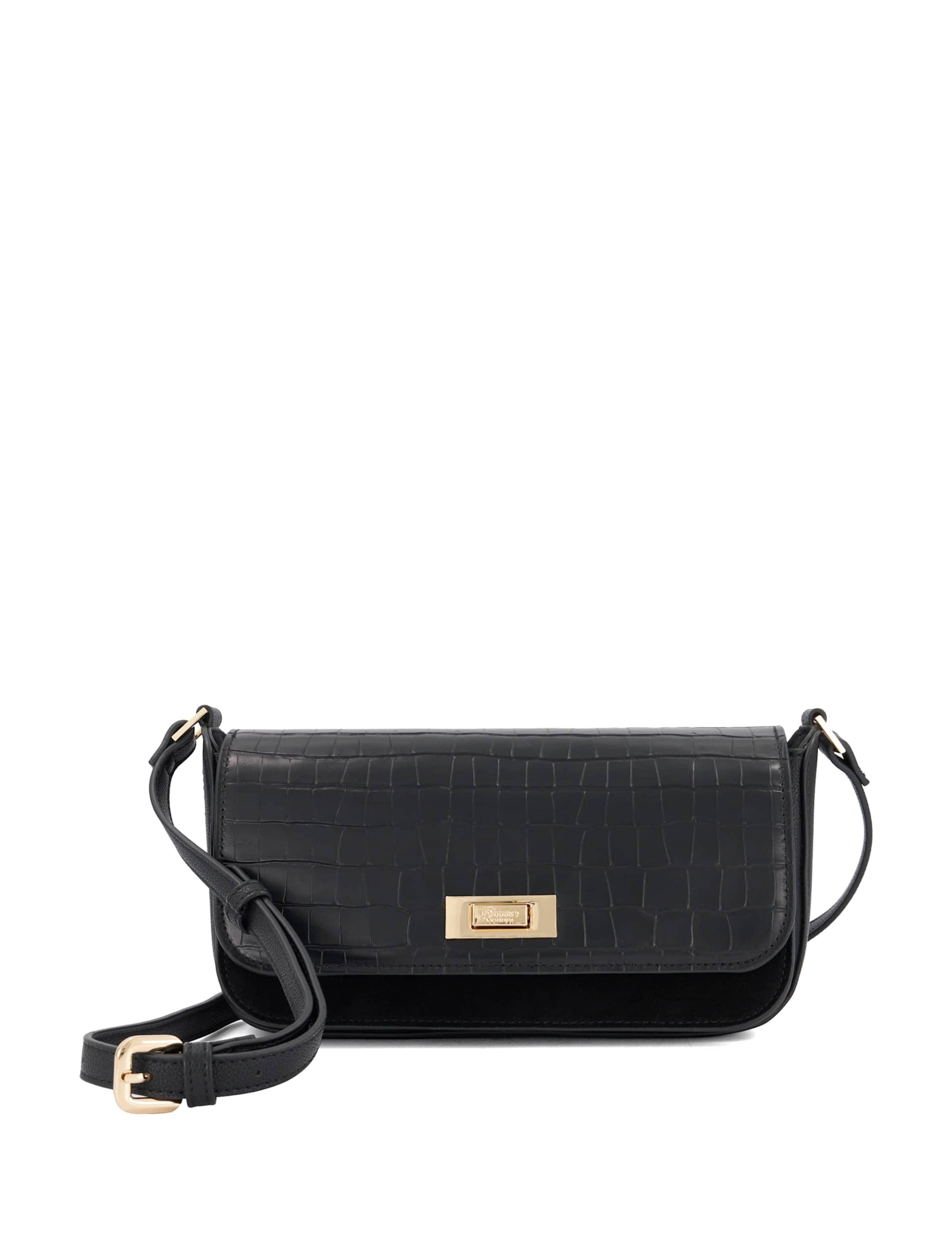 Leather Textured Cross Body Bag 1 of 5