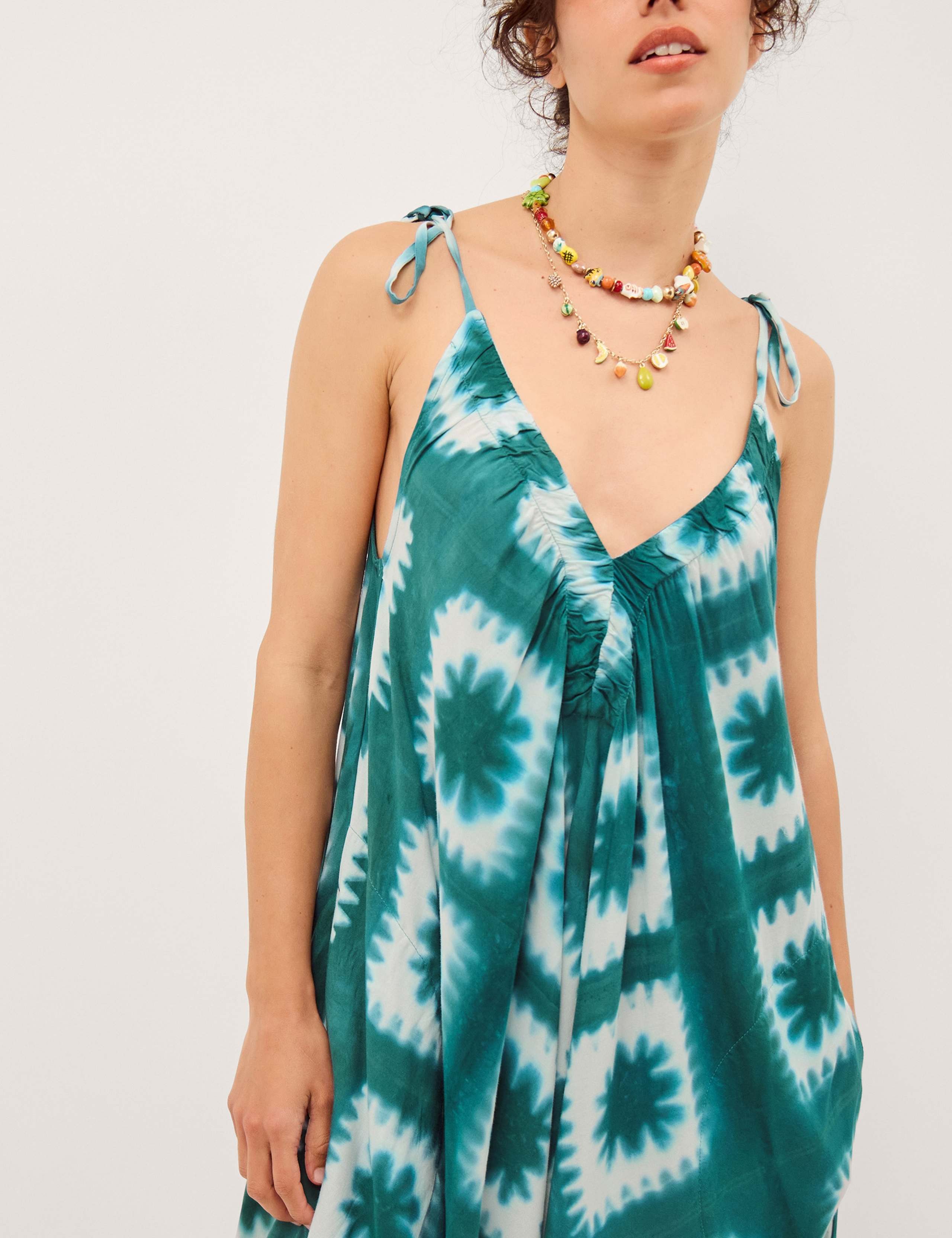 Printed Wide Leg Jumpsuit 4 of 6