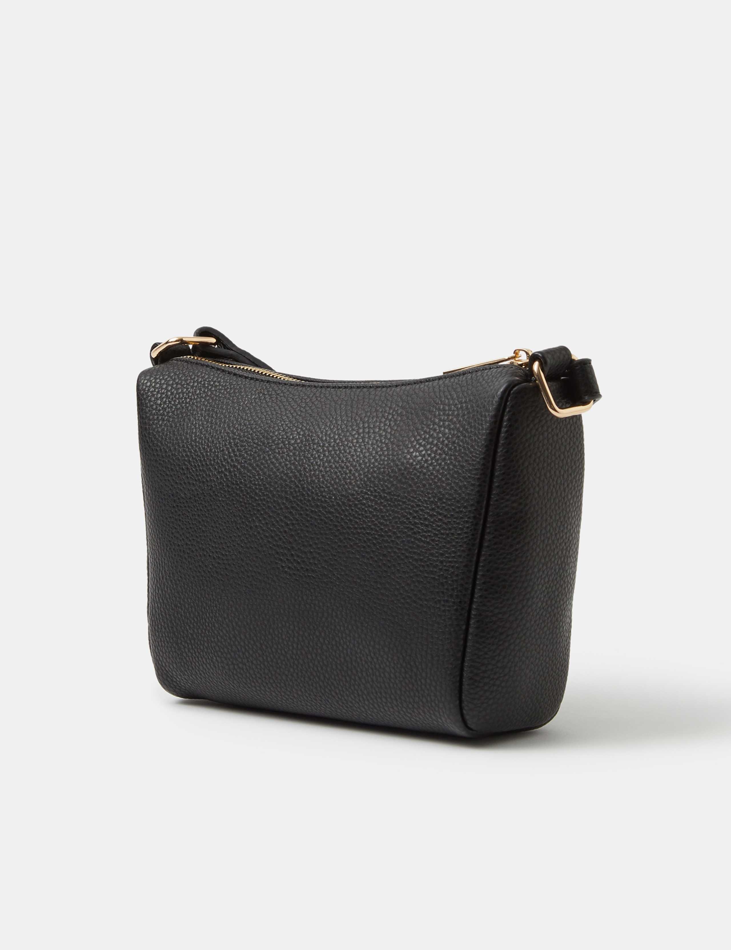 Faux Leather Cross Body Bag 2 of 4