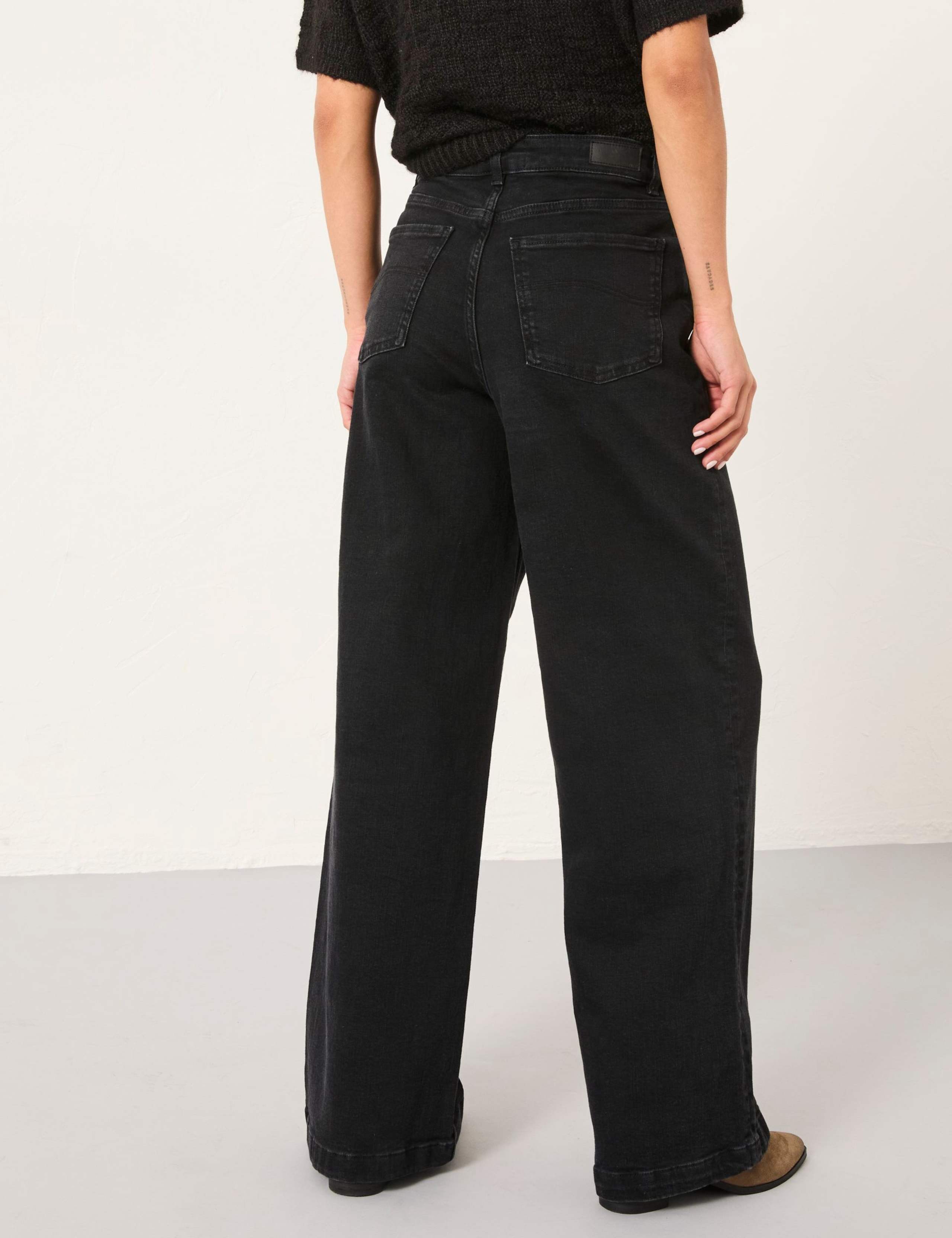 Mid Rise Wide Leg Jeans 5 of 7