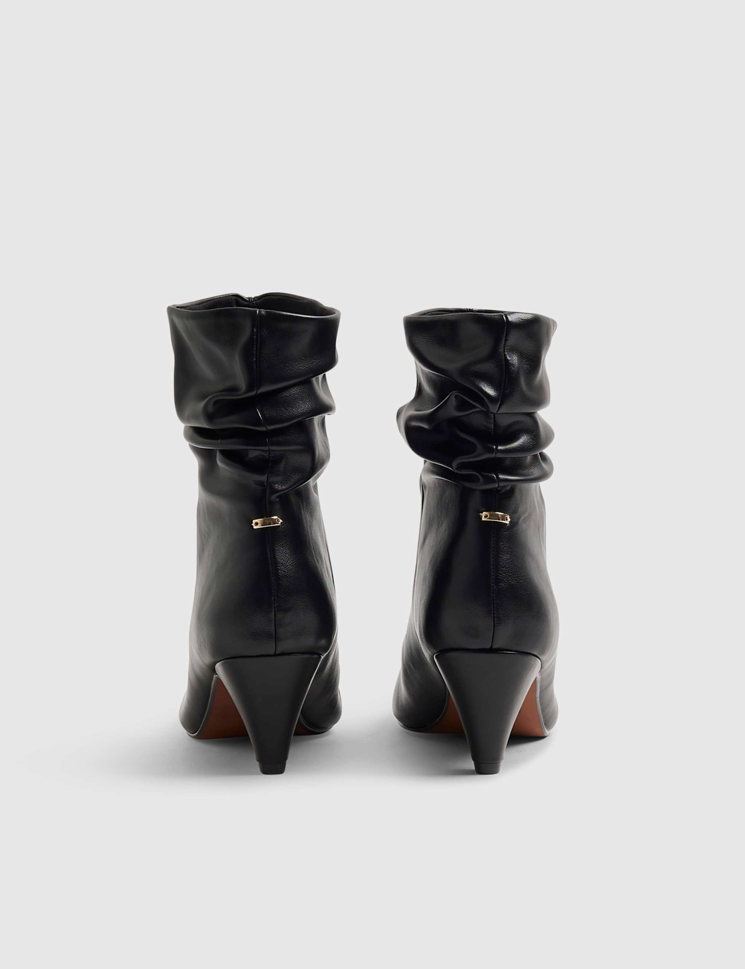 Kitten Heel Pointed Ankle Boots 4 of 5