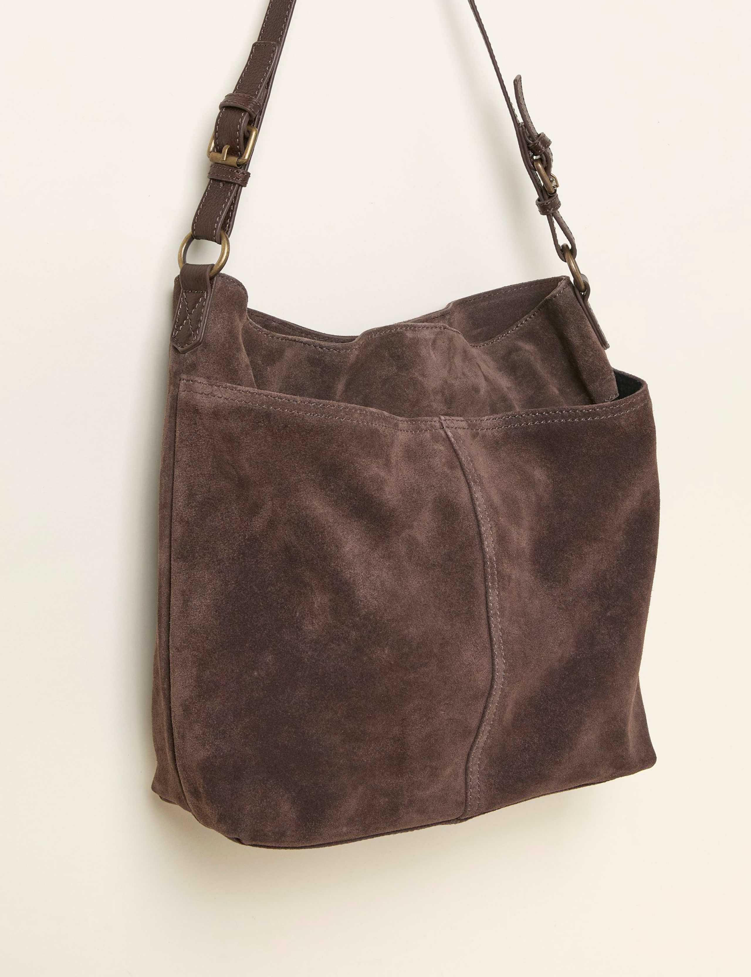 Suede Shoulder Bag 1 of 3