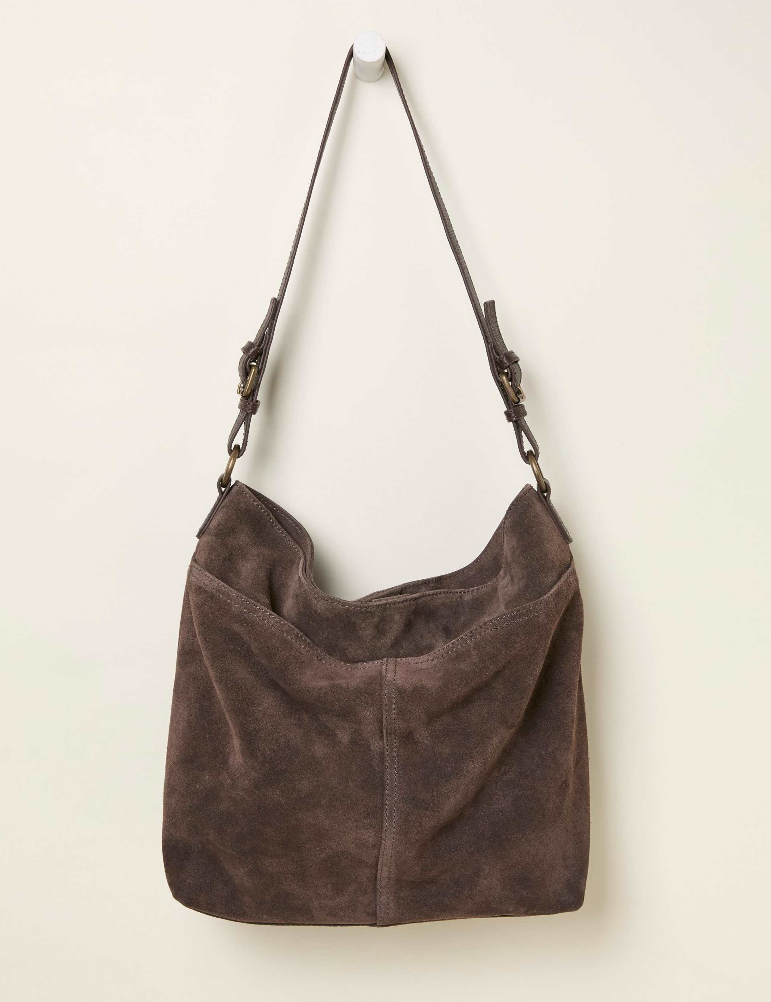Suede Shoulder Bag 2 of 3
