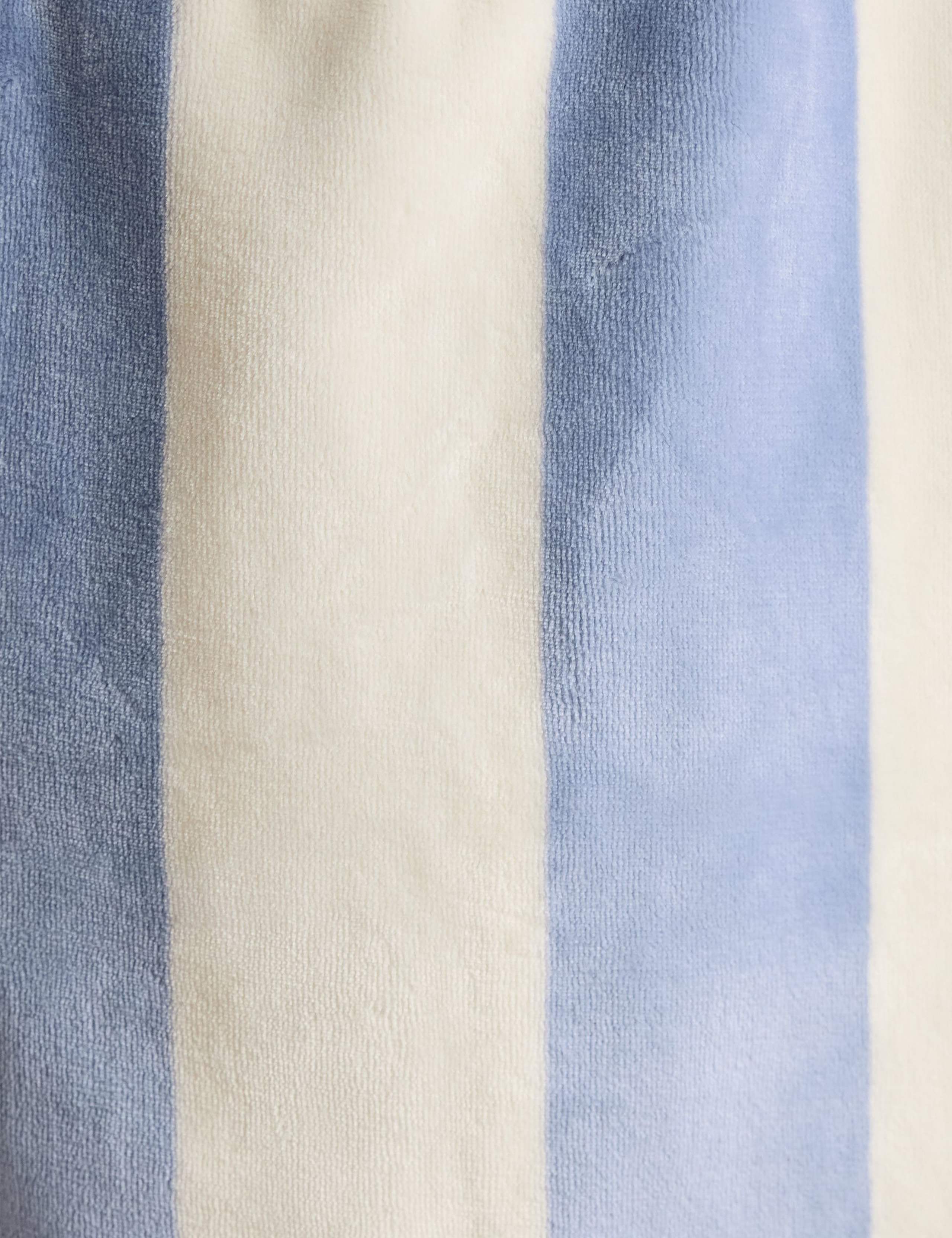 Hooded Striped Dressing Gown 8 of 8