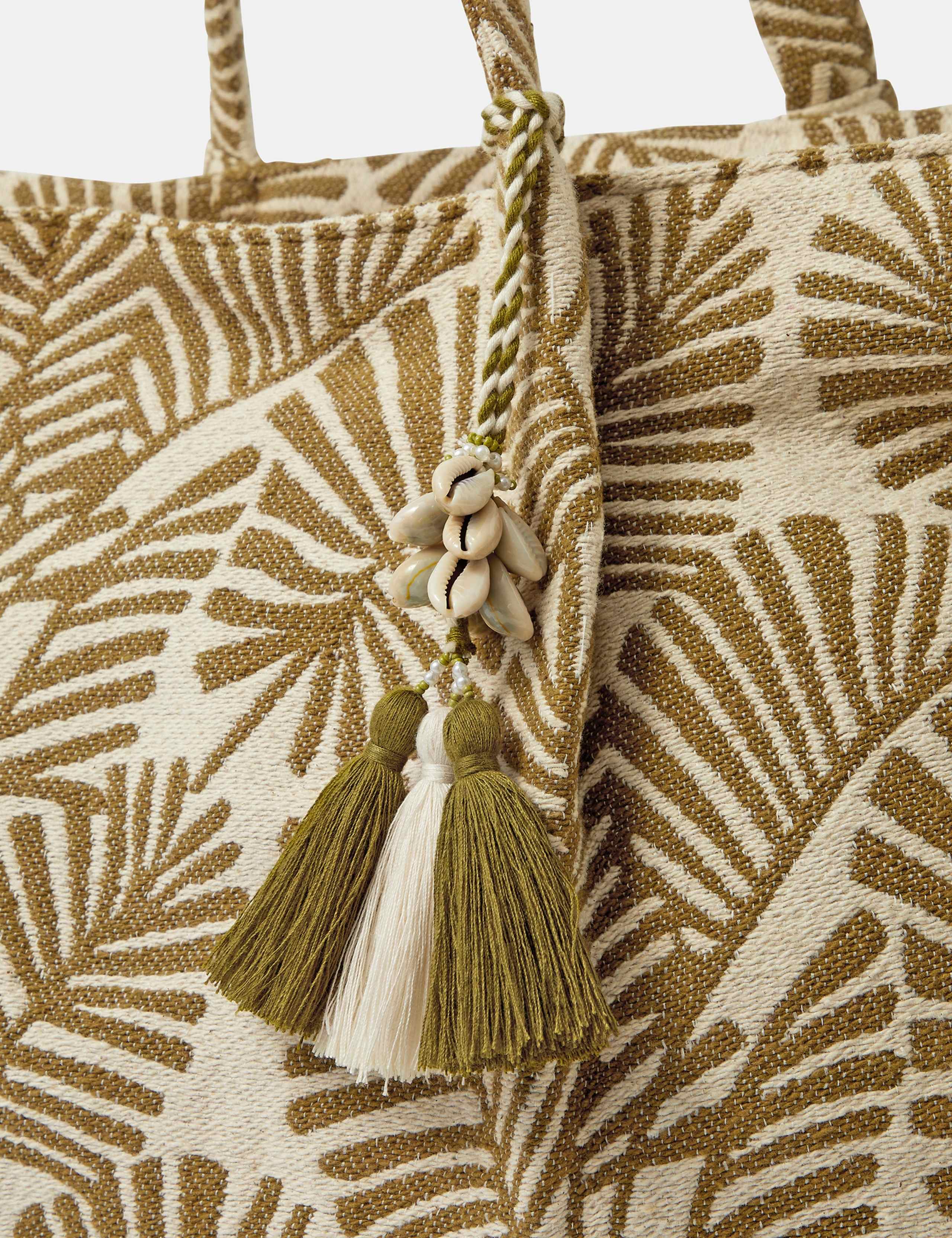 Palm Print Weekend Bag 3 of 4