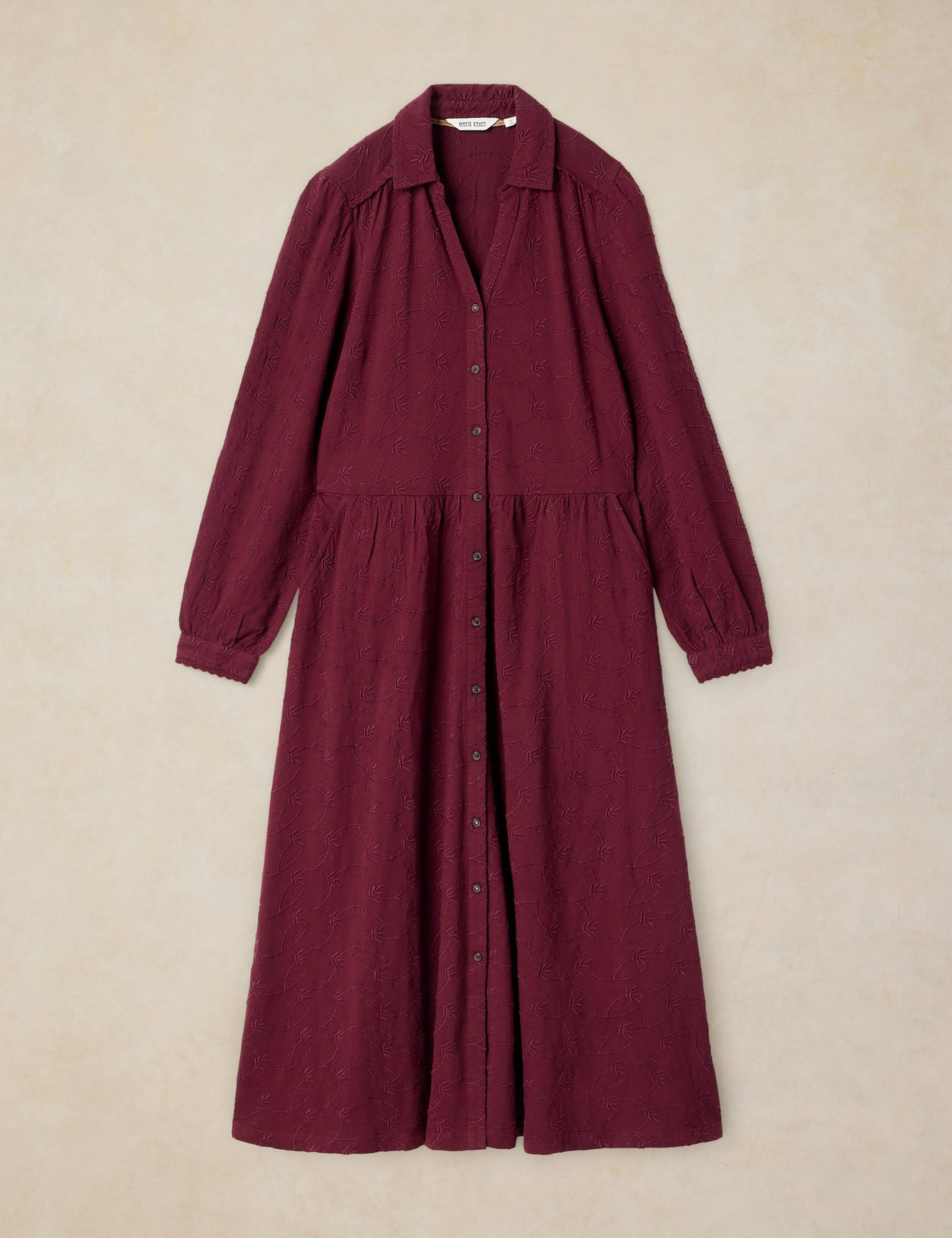Reegan Jersey Embroidered Midi Dress 2 of 6