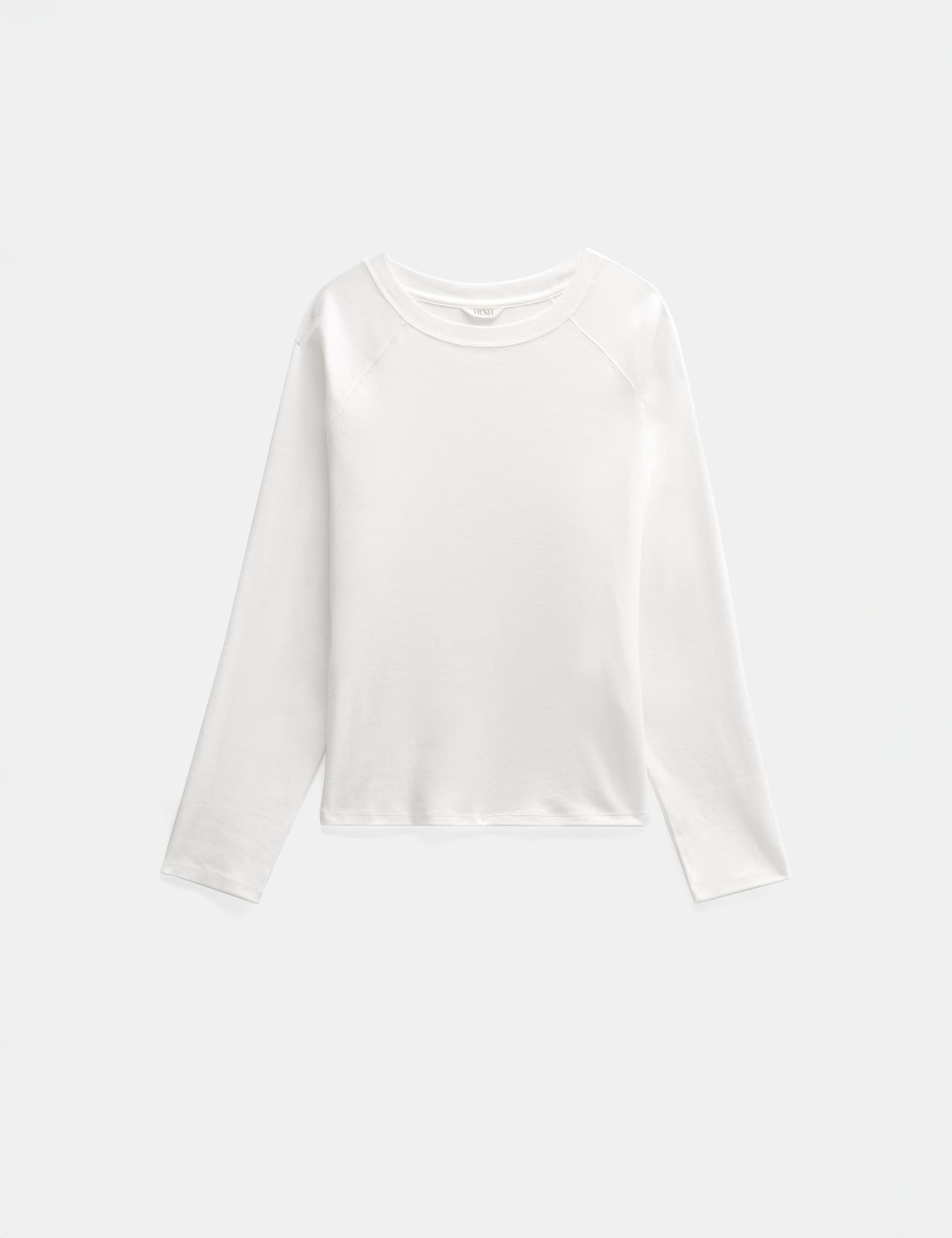 Matilda Pure Cotton Crew Neck Top 2 of 5