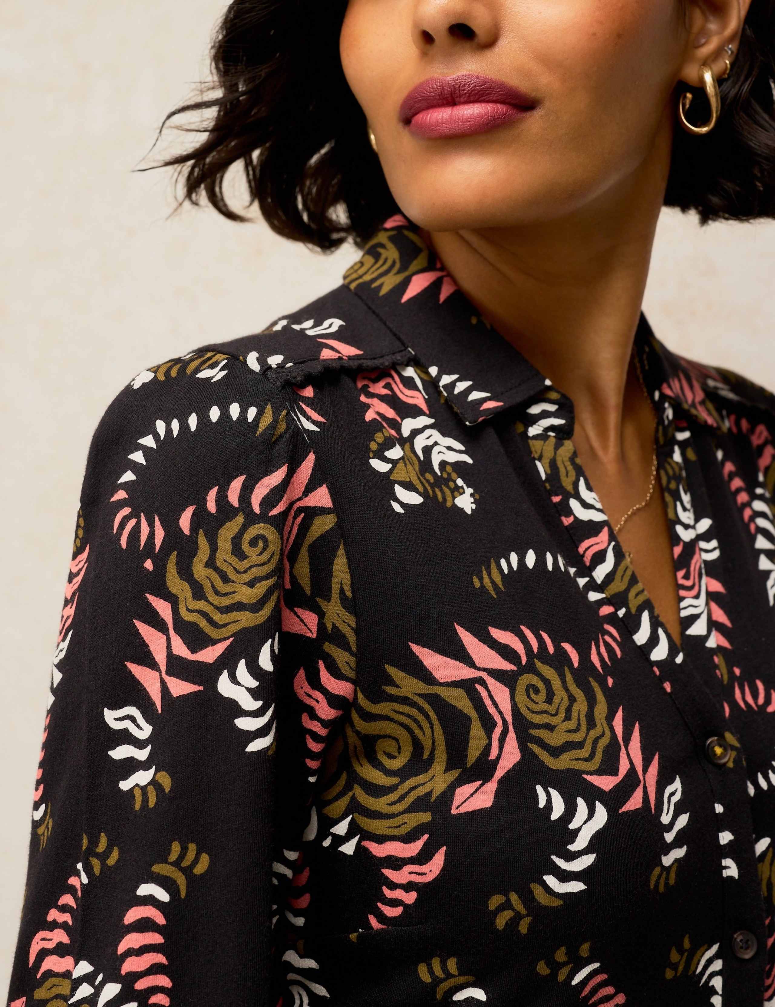 Reegan Jersey Midi Tea Dress 5 of 6