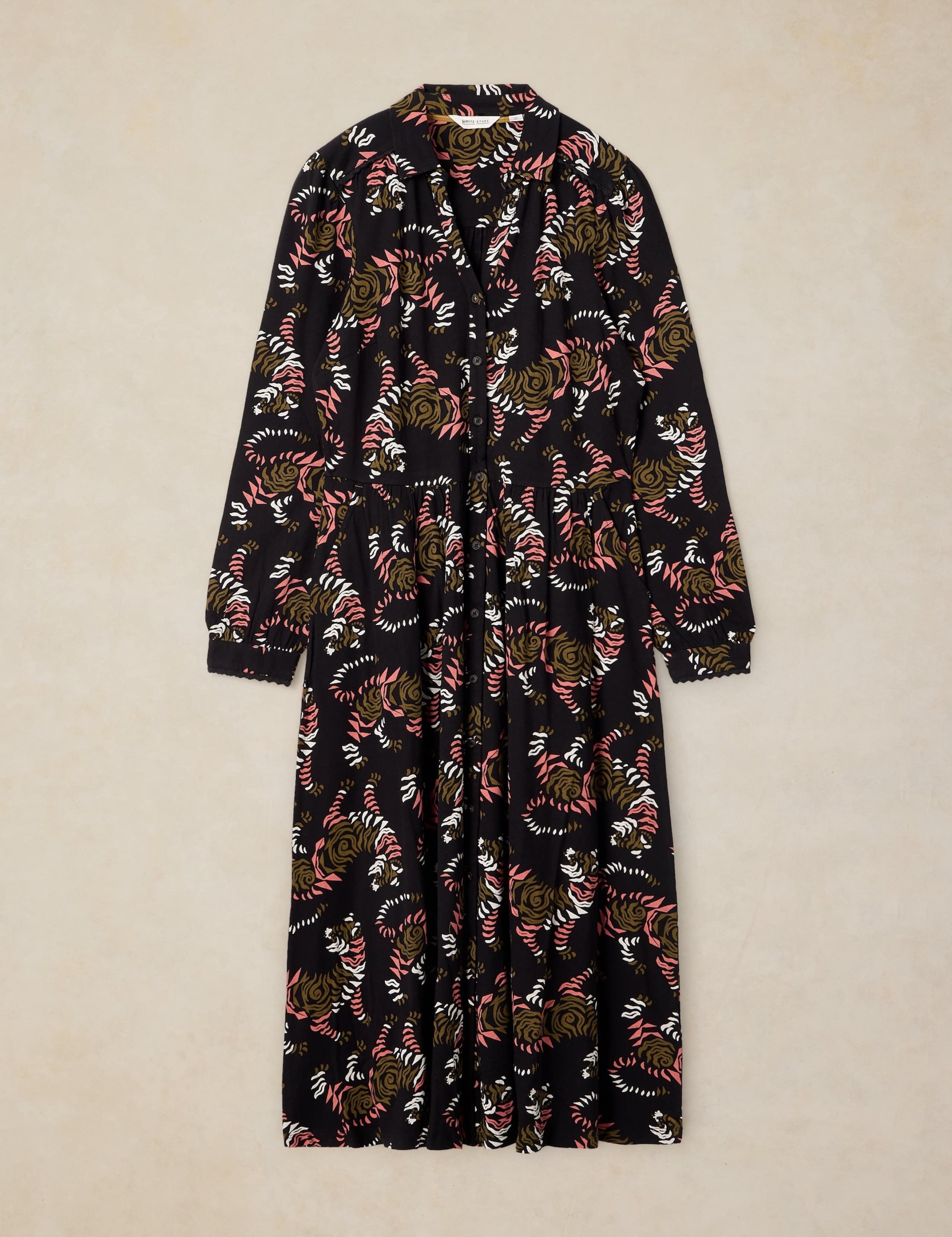 Reegan Jersey Midi Tea Dress 2 of 6