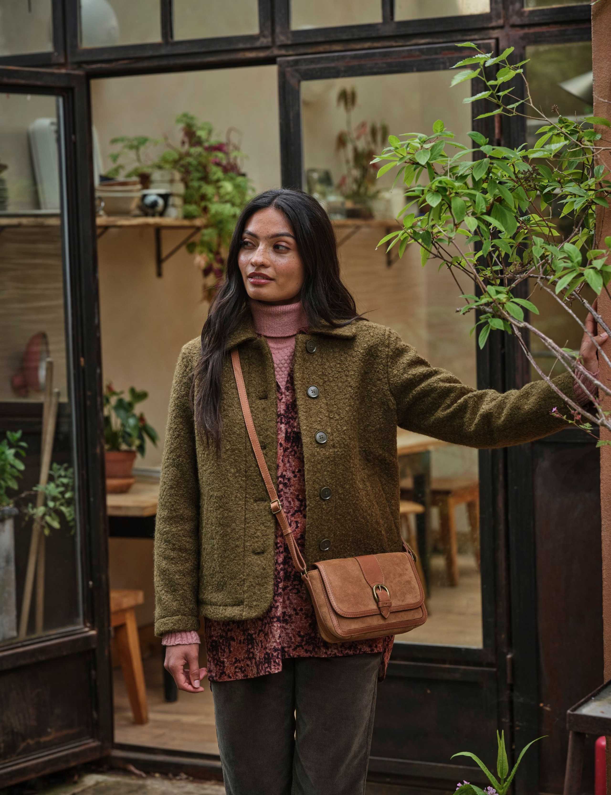 Leather Cross Body Bag 3 of 5