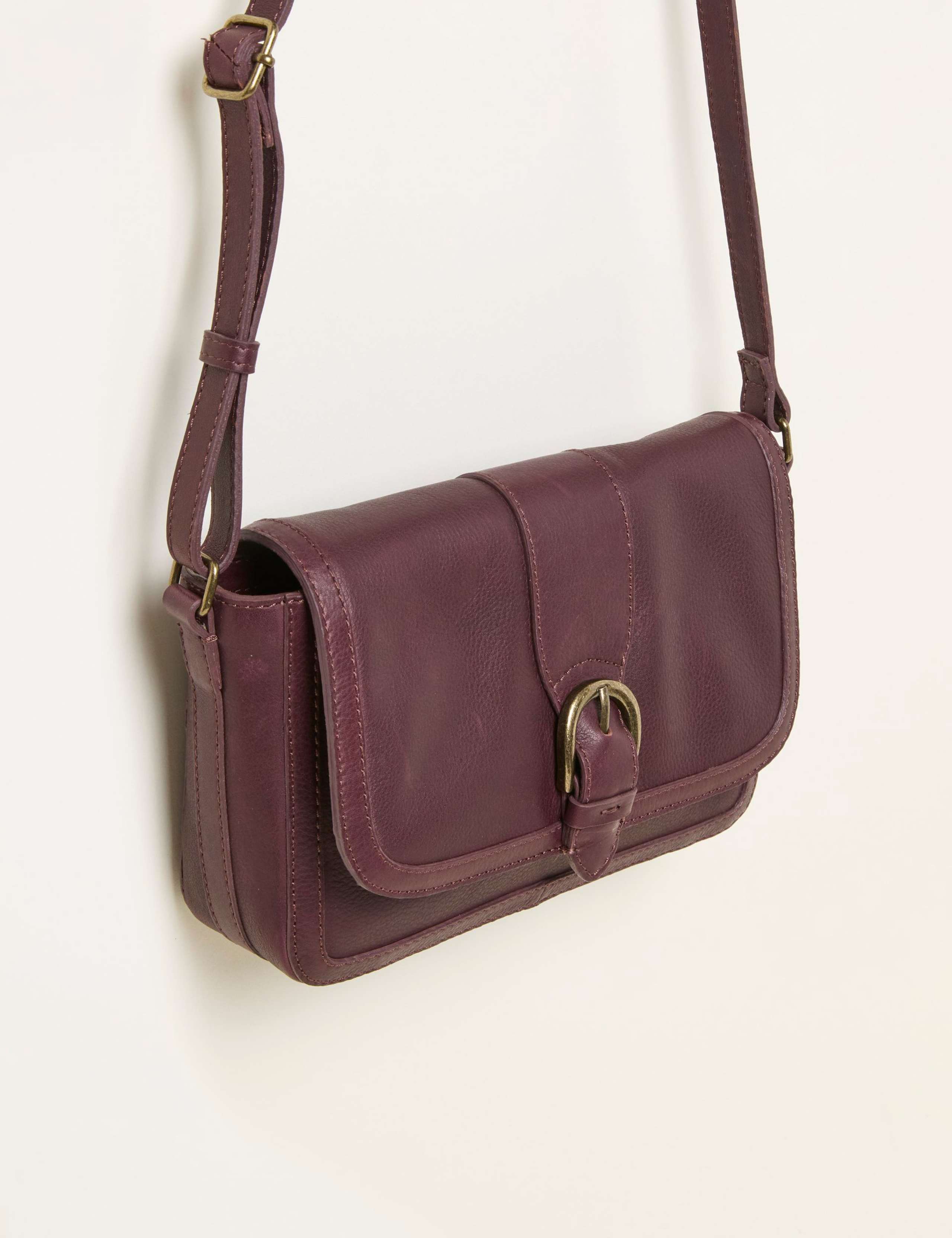 Leather Cross Body Bag 2 of 3