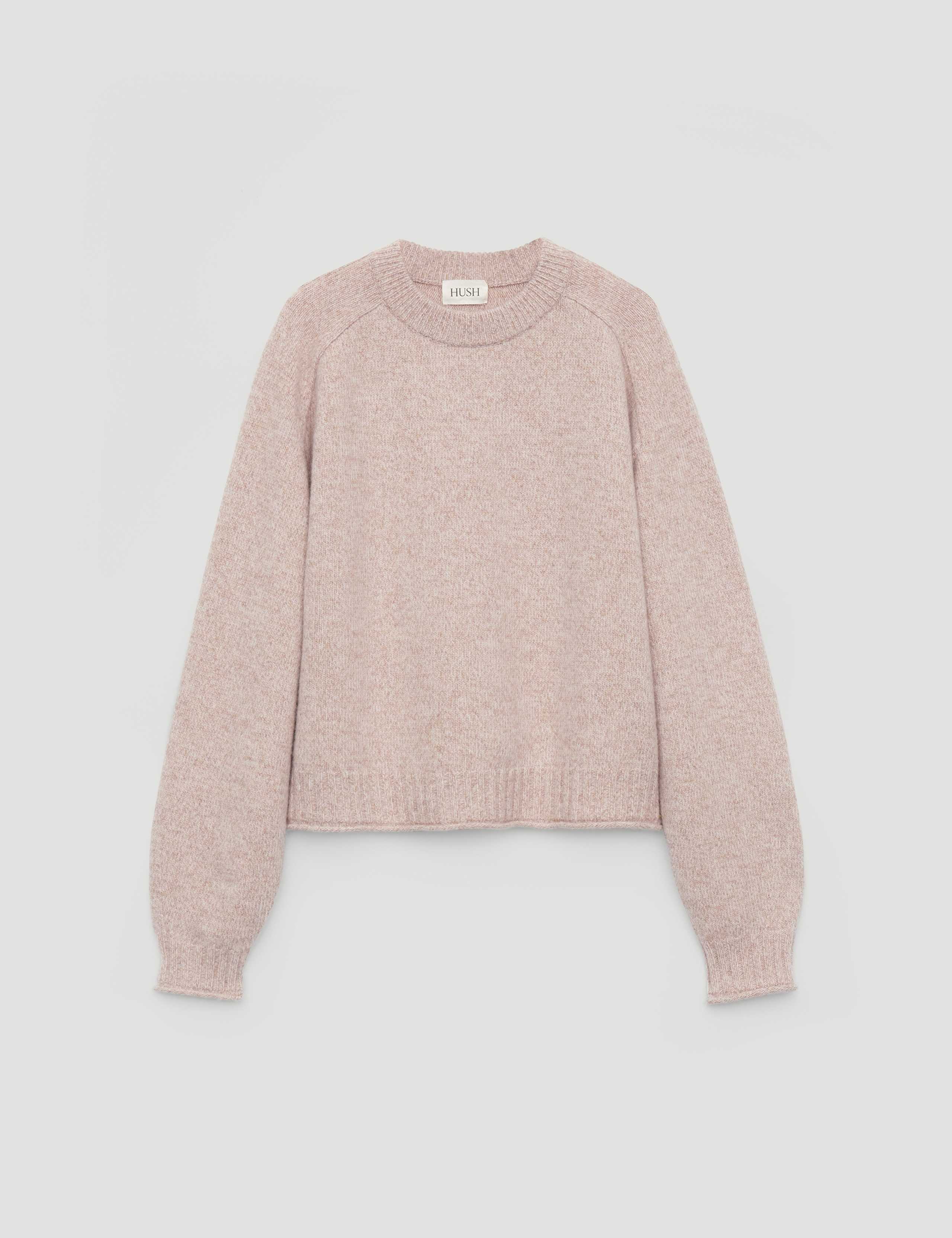 Relaxed Crew Neck Jumper with Merino Wool 2 of 5