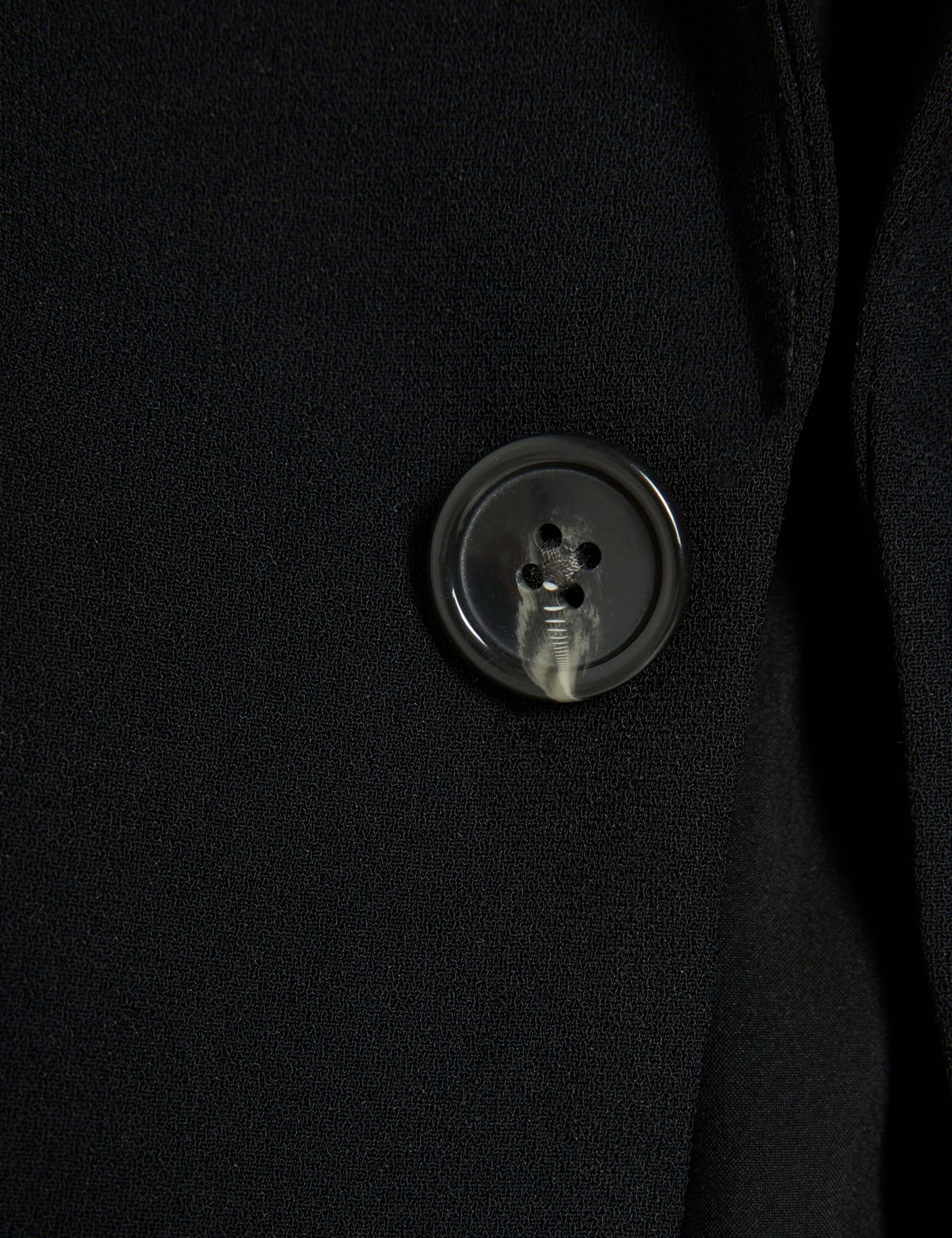 Regular Fit Collarless Blazer 6 of 6