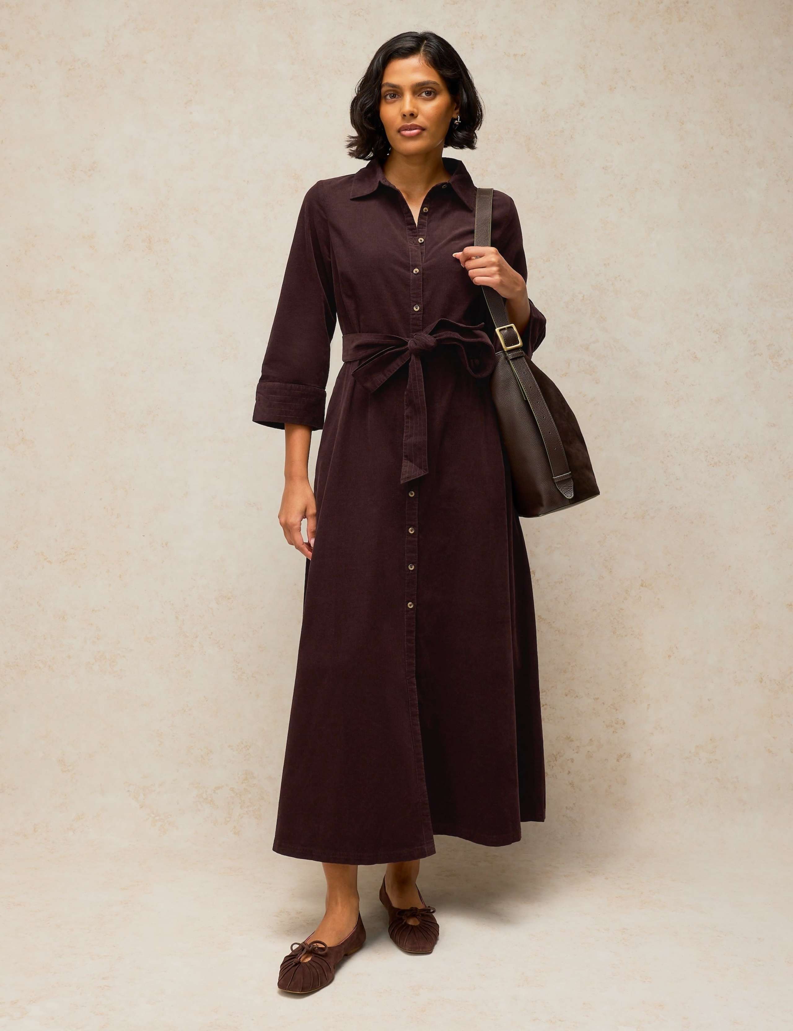 Soma Cord Midi Shirt Dress 1 of 6