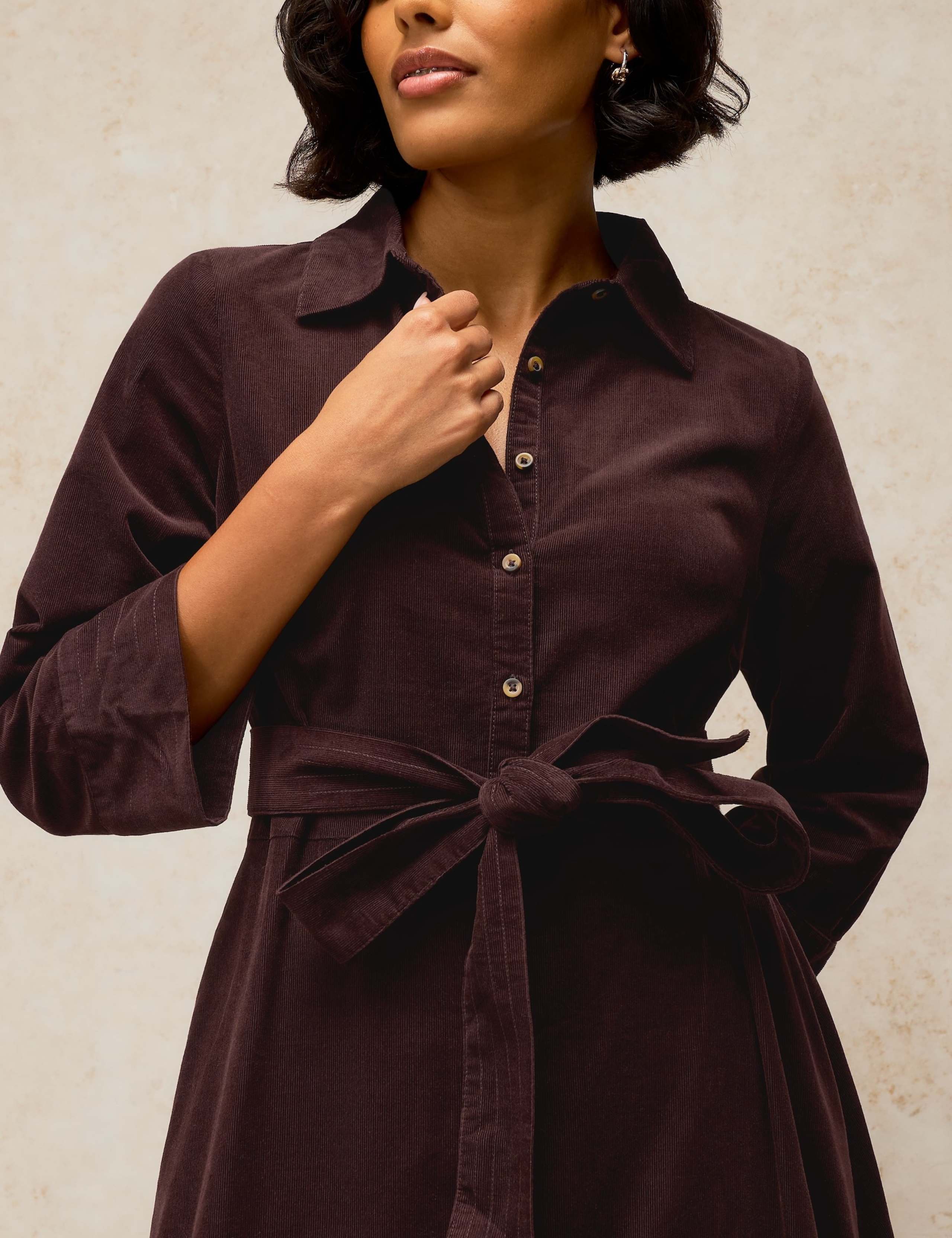 Soma Cord Midi Shirt Dress 5 of 6