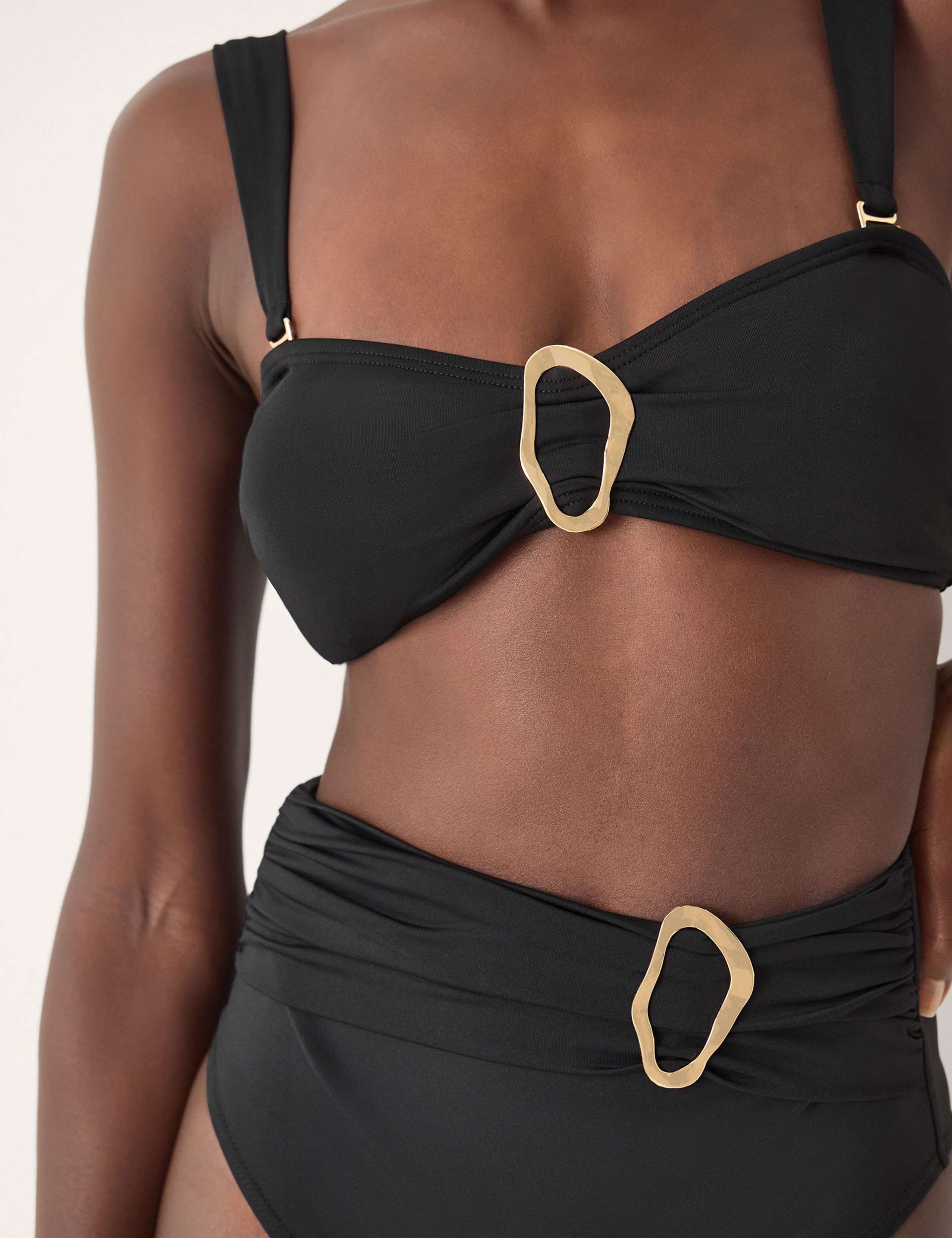Ring Detail Bandeau Bikini Top 3 of 4