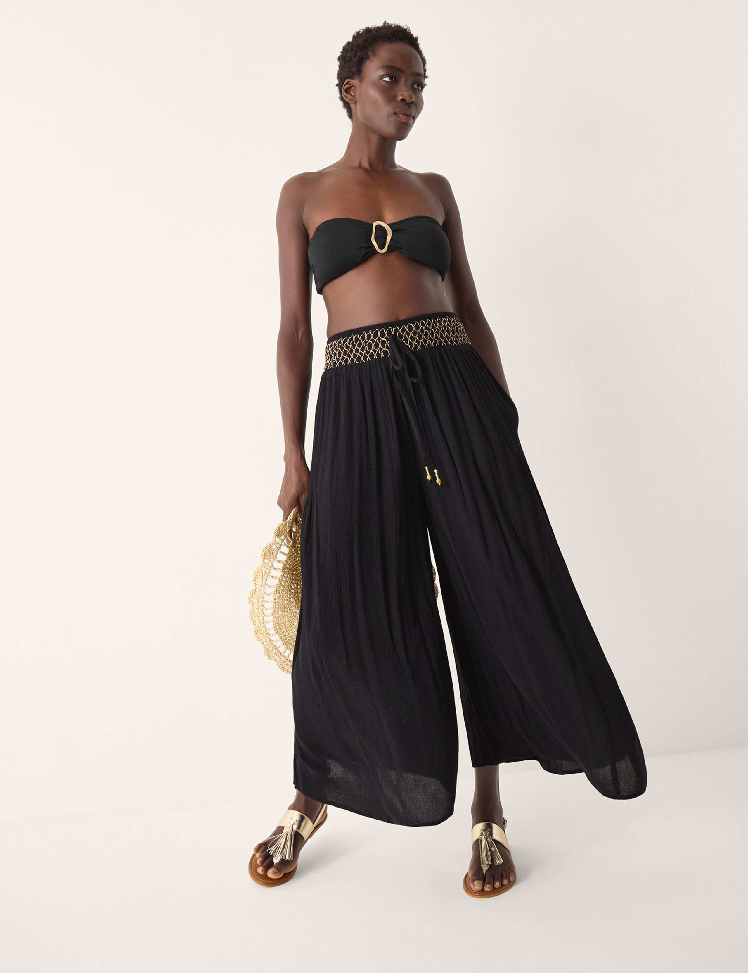 Ring Detail Bandeau Bikini Top 4 of 4