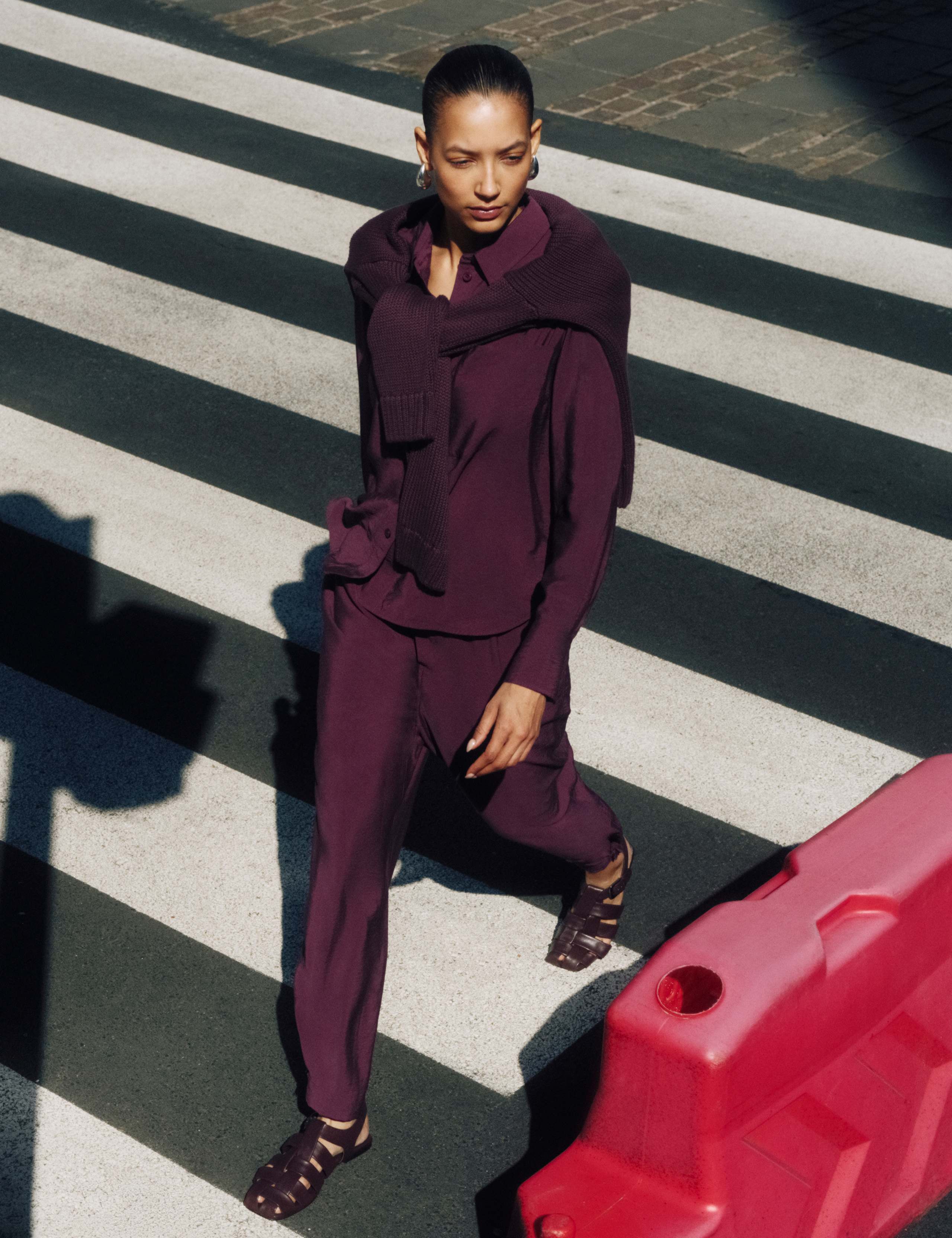 Collared Button Through Relaxed Shirt 1 of 7