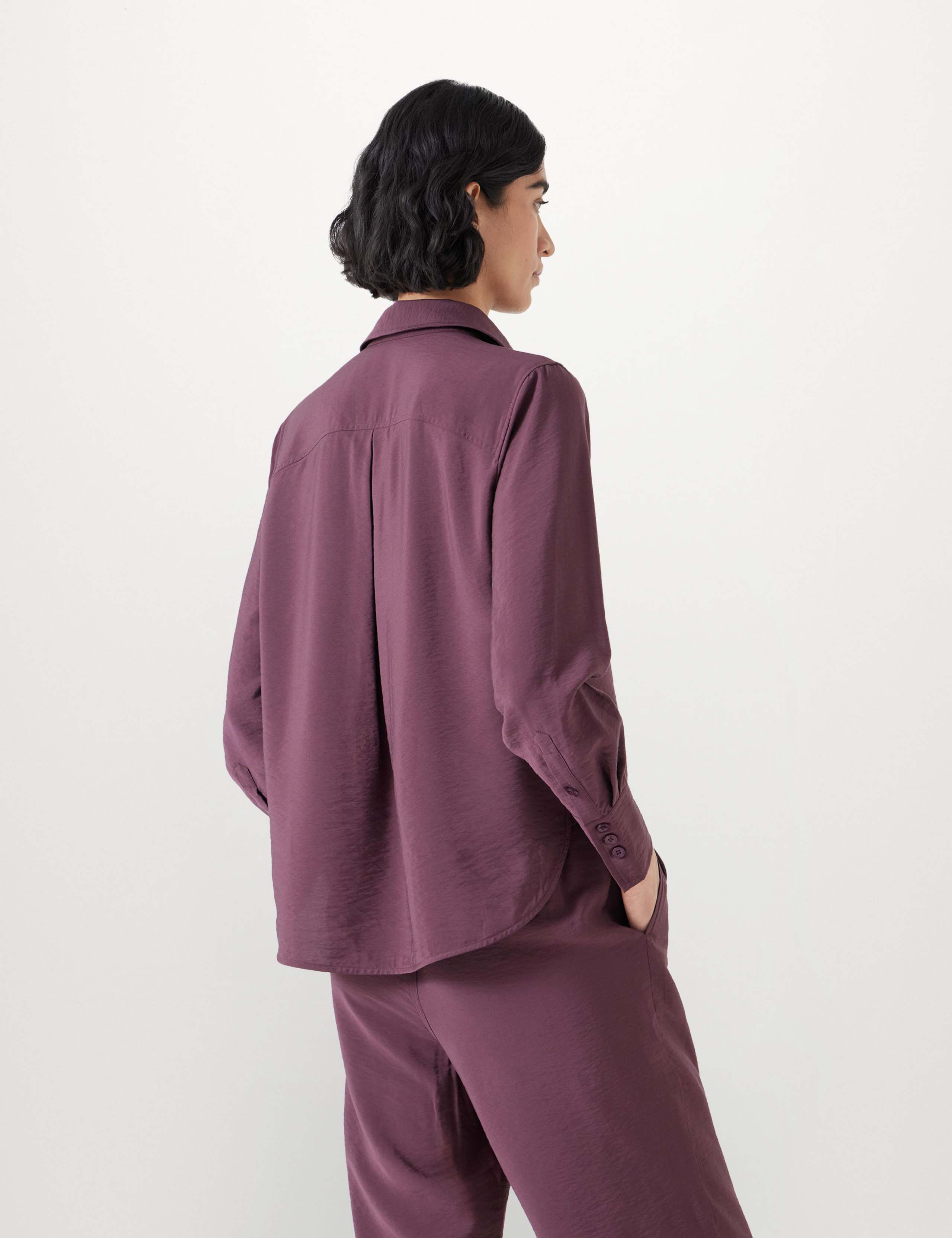 Collared Button Through Relaxed Shirt 4 of 7
