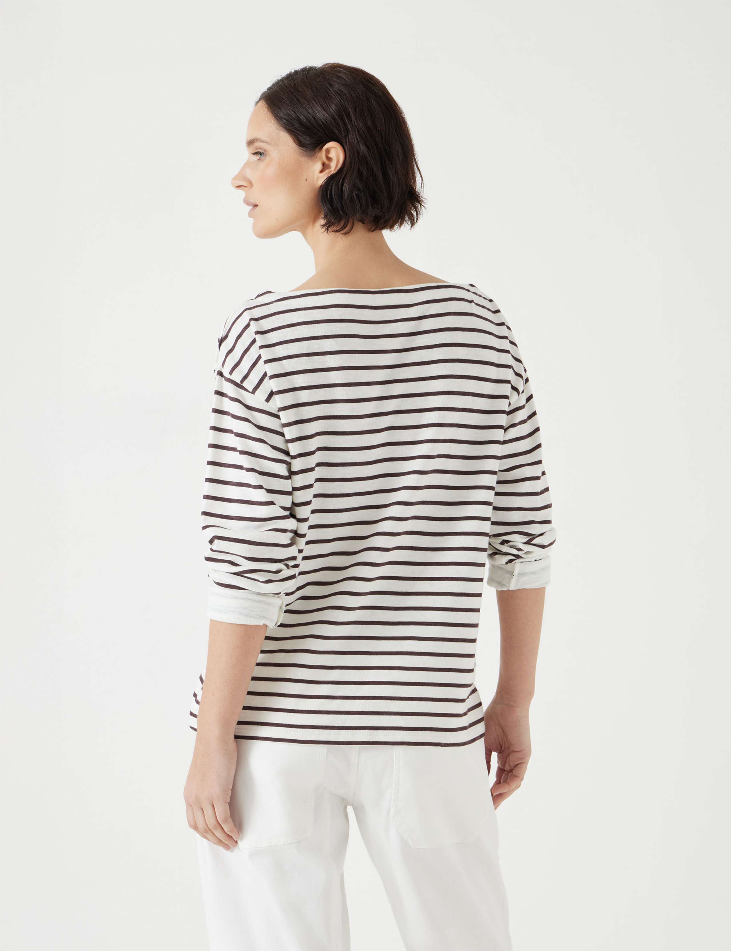 Pure Cotton Striped Top 5 of 5